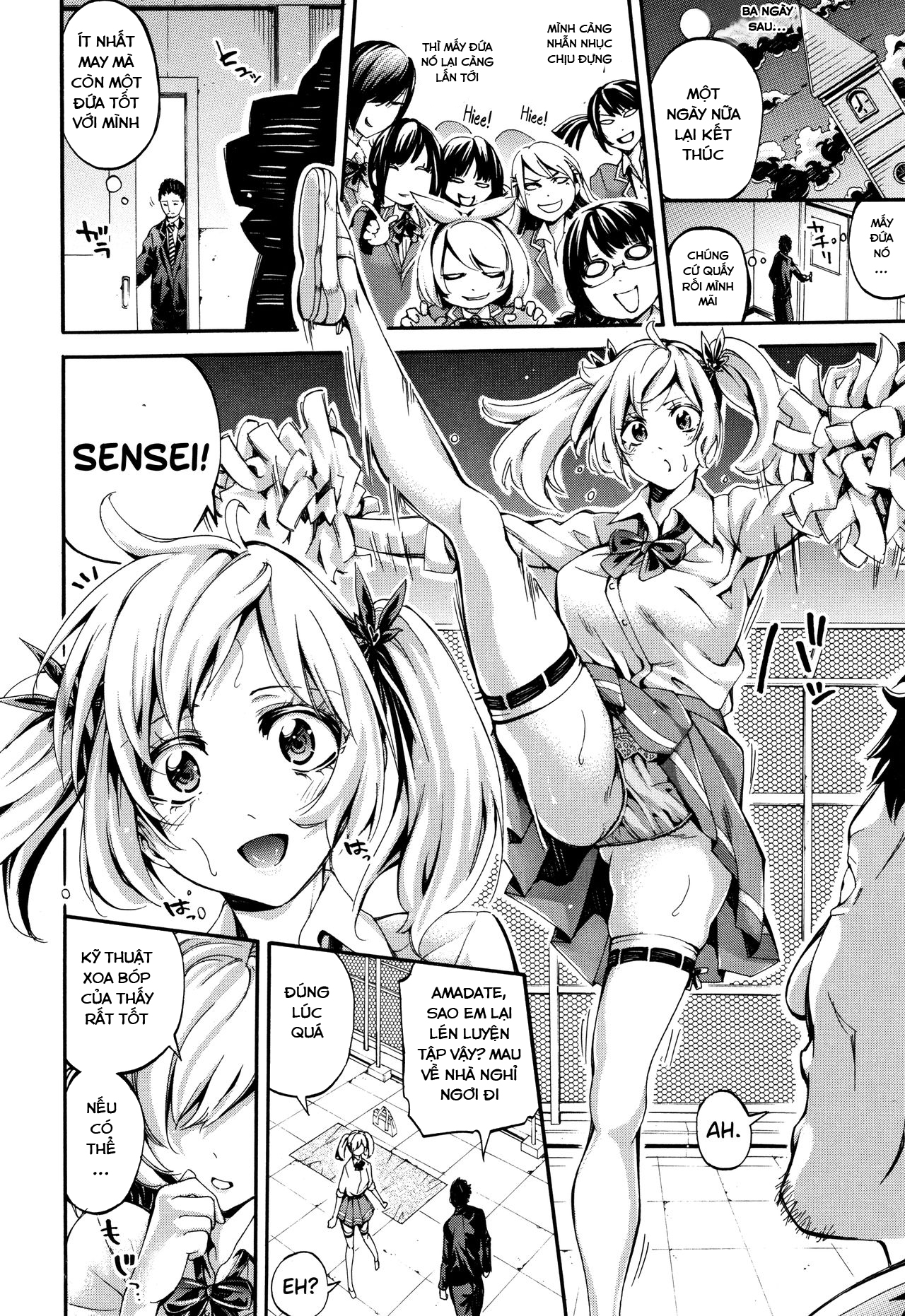 Đọc truyện hentai Bukatsu Shoujo Paradise ~ Asekkaki no Tenshi-tachi - Chap 1