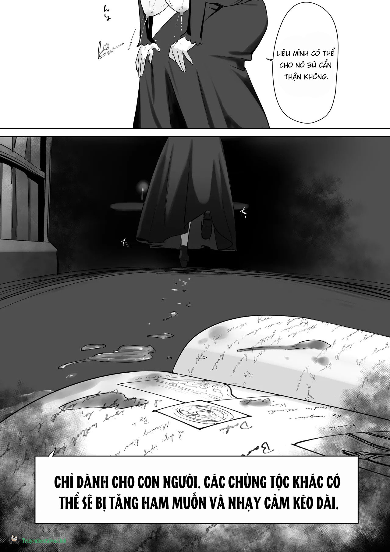 Đọc truyện hentai Elf no Milk de Otona ni Narimashita - Oneshot