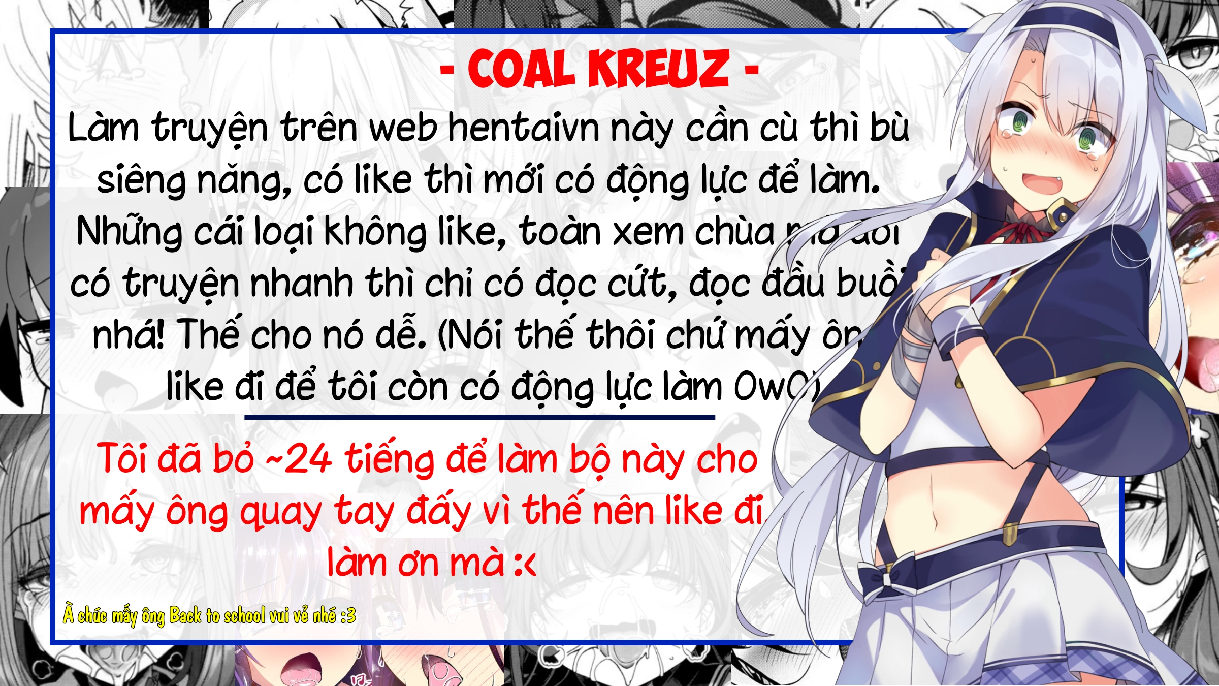 Đọc truyện hentai VictimGirlsR ...JK de Refre -Flesh & Refresh- - Chap 1