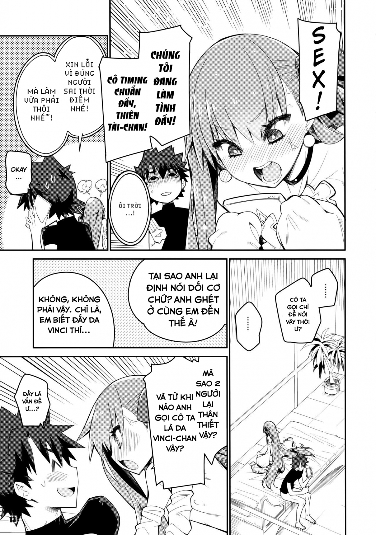 Đọc truyện hentai Hoa hồng vàng cho đôi môi ấy - Oneshot