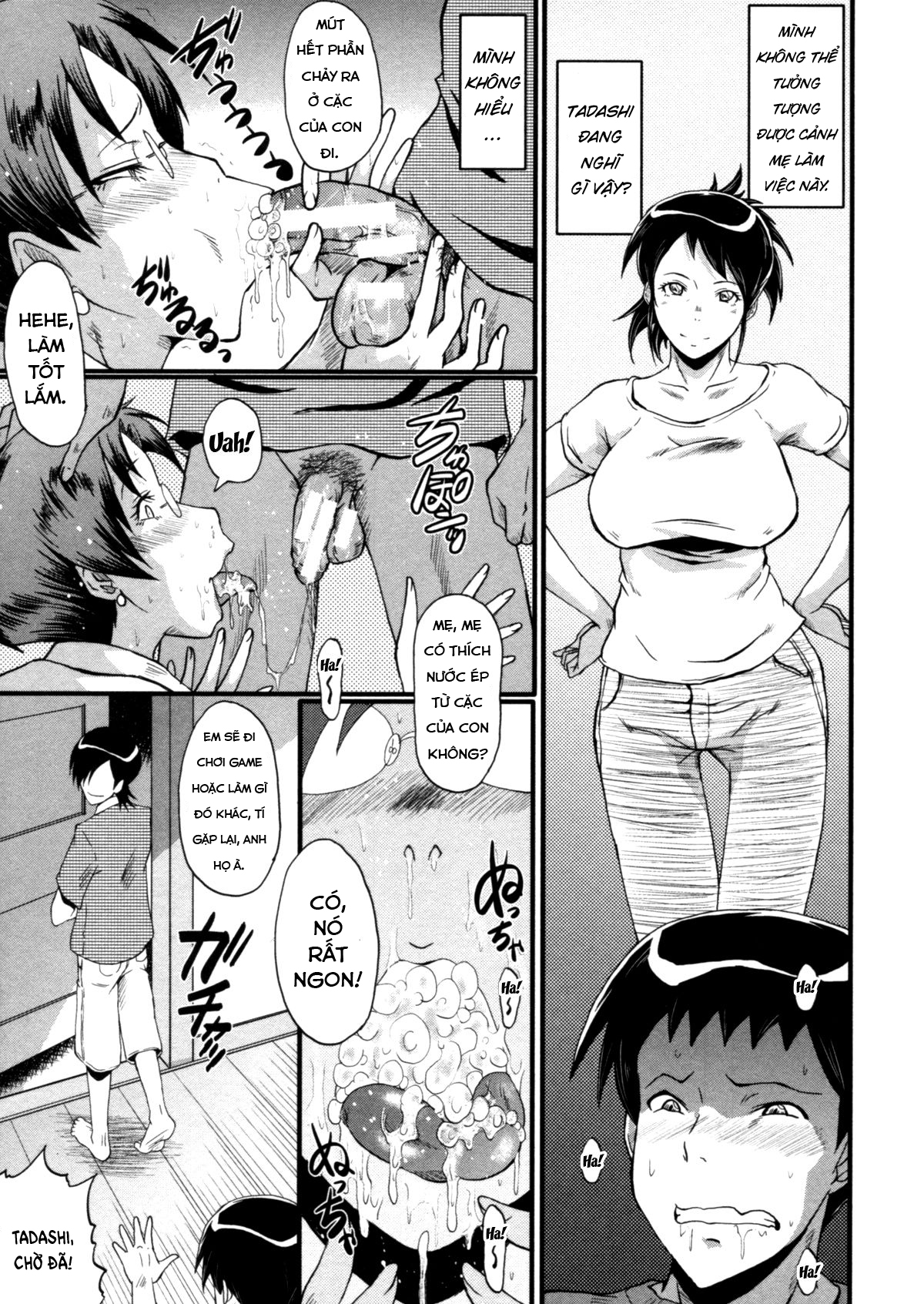 Đọc truyện hentai Haha Wa Buzama Ni Koshi O Furu ~Gogo No Seibo-Tachi~ - Chap 1