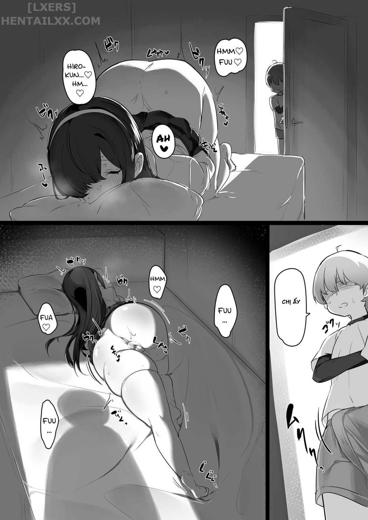 Đọc truyện hentai Haru-Kun To Odosare Futago - Oneshot