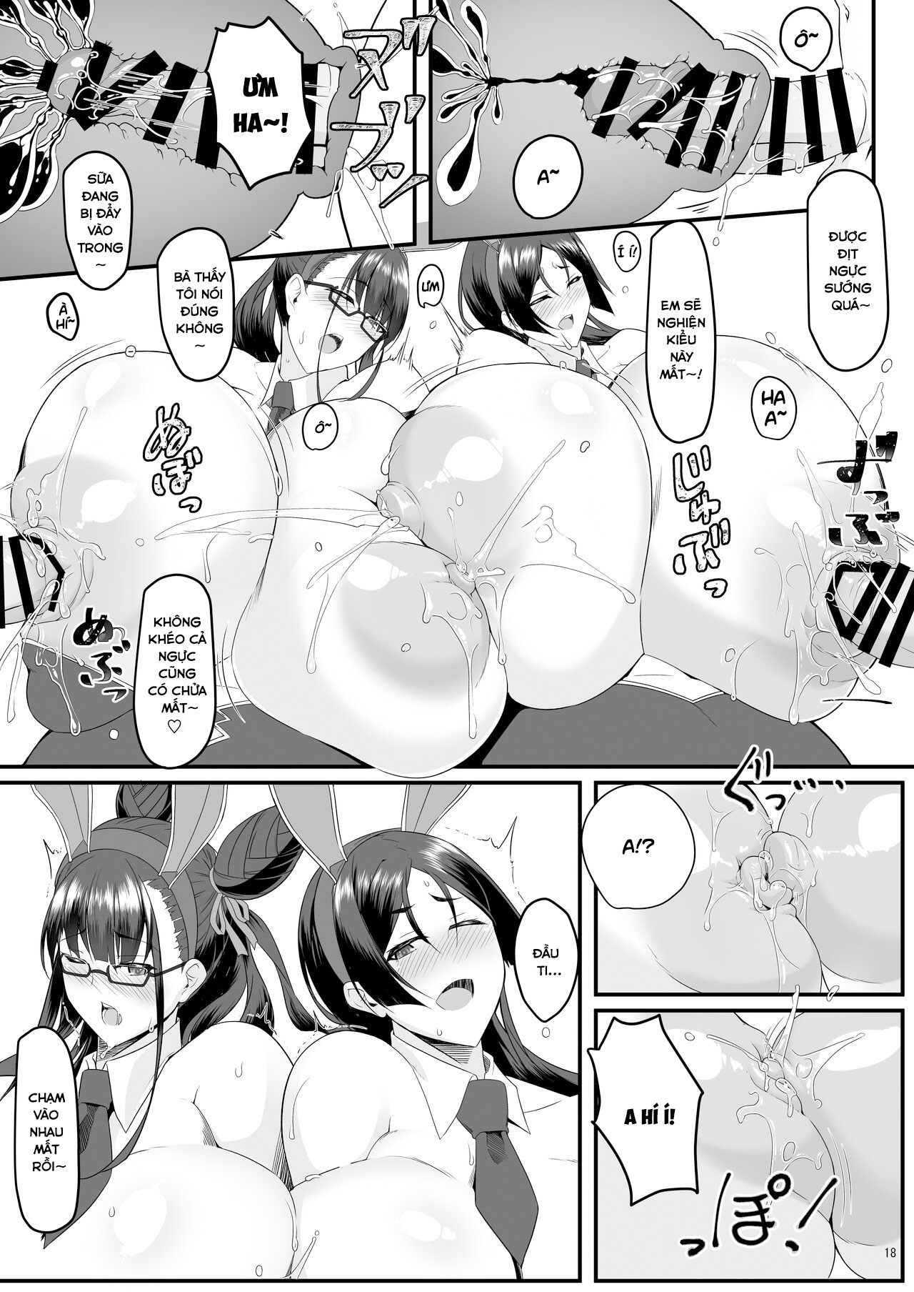 Đọc truyện hentai Sou Nadeshiko to Hitomi Au - Zú nhạt