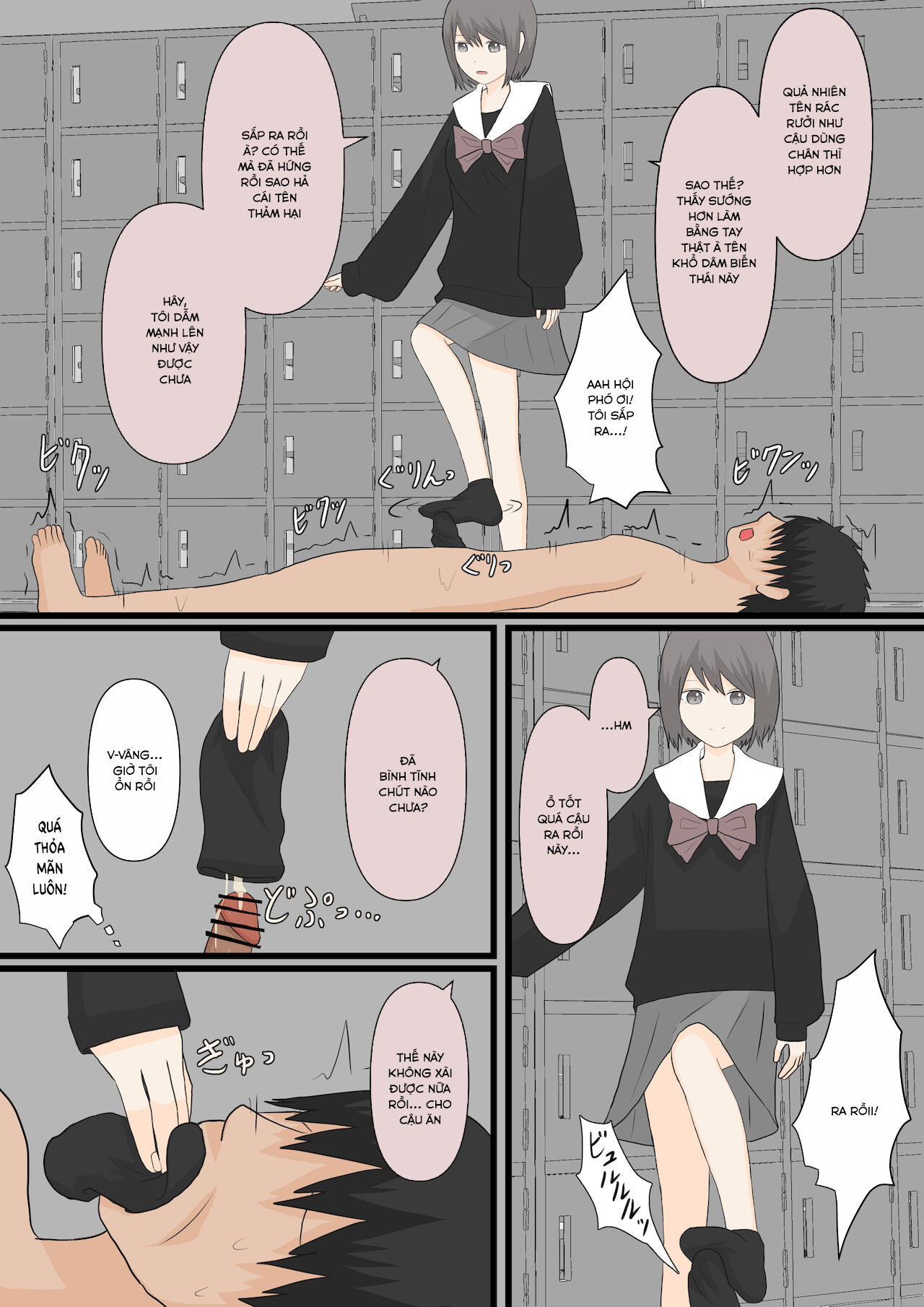 Đọc truyện hentai Trước Kế hoạch nô lệ chân nam - Oneshot