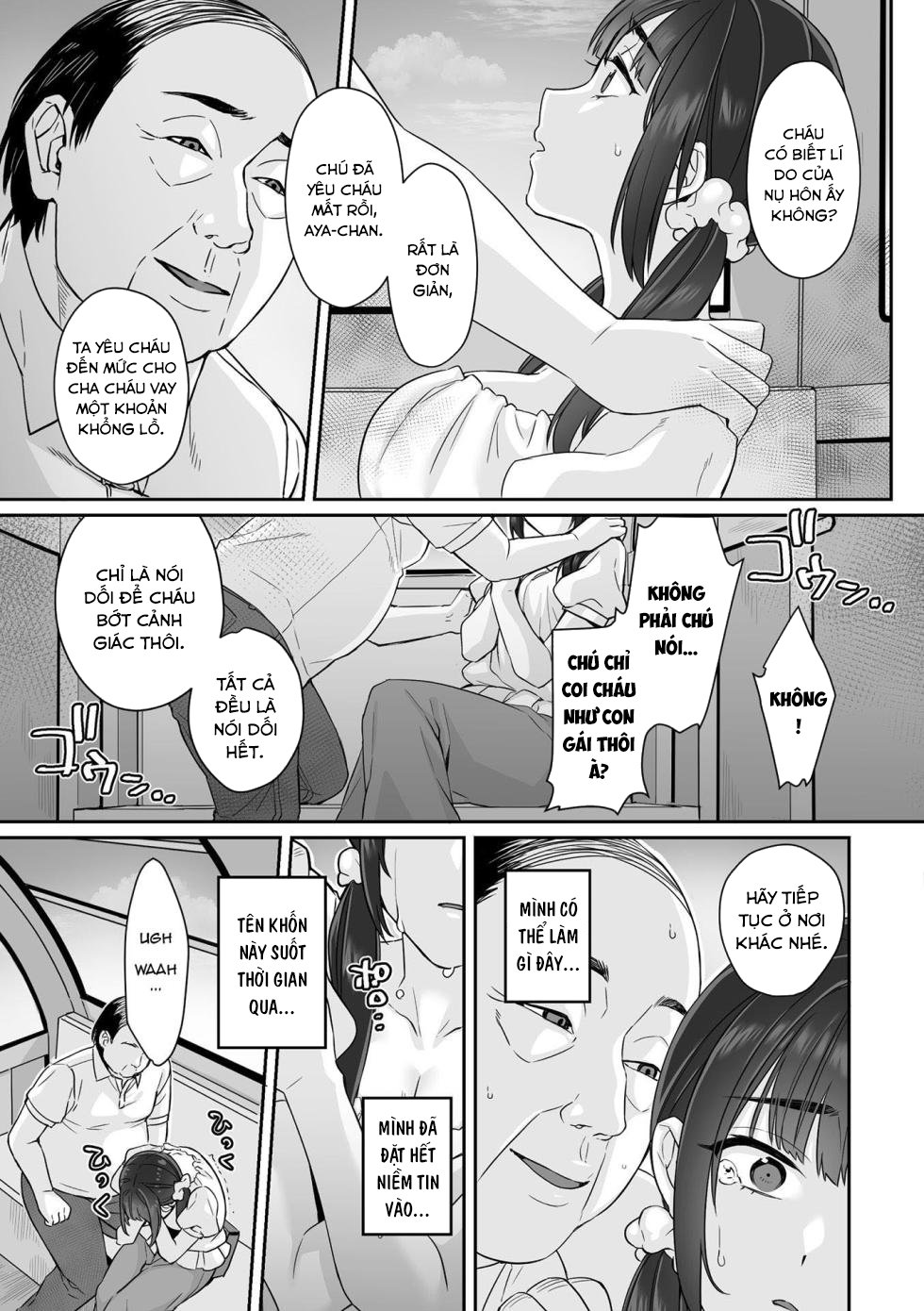 Đọc truyện hentai Junboku Joshikousei wa Oyaji Iro ni Somerarete Comic Ban - Chap 1