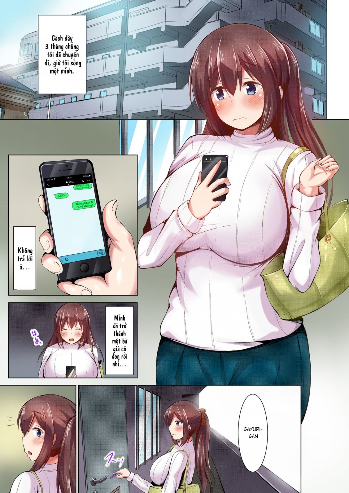 Đọc truyện hentai Người phụ nữ đã lập gia đình - Oneshot