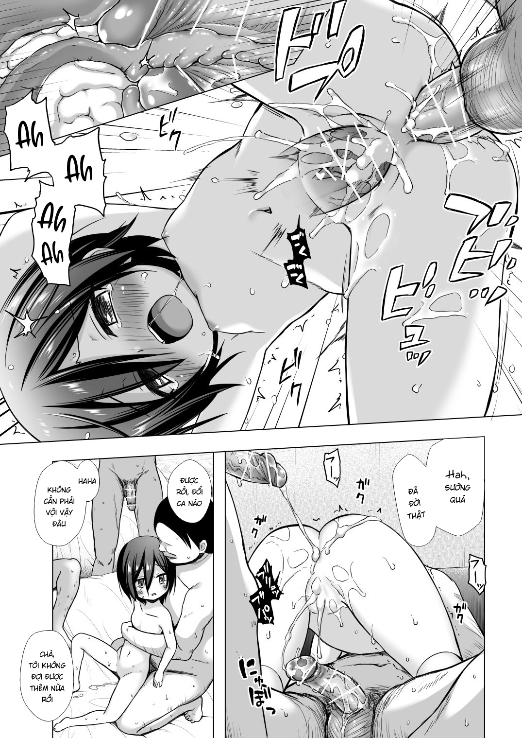 Đọc truyện hentai Cuộc sống nô lệ tình dục của tôi với cha dượng và anh trai kế - Chap 3