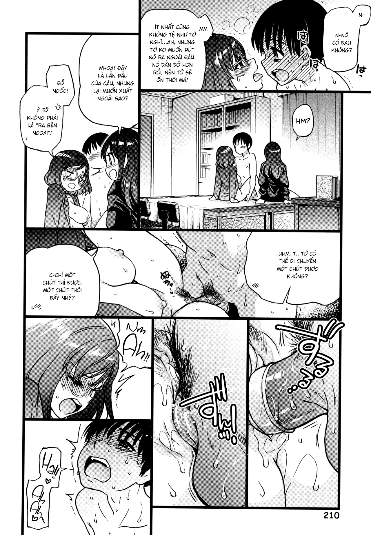 Đọc truyện hentai Please! Freeze! Please! - Chap 8