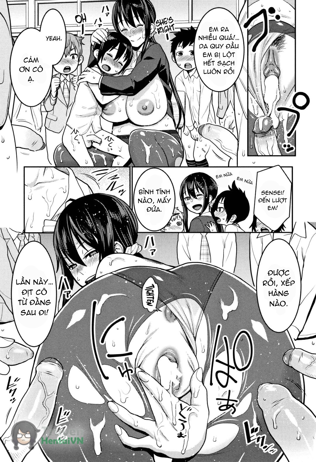 Đọc truyện hentai Yarisugi Seikyouiku! ~Hentai Onna Kyoushi Kikiippatsu~ - Oneshot