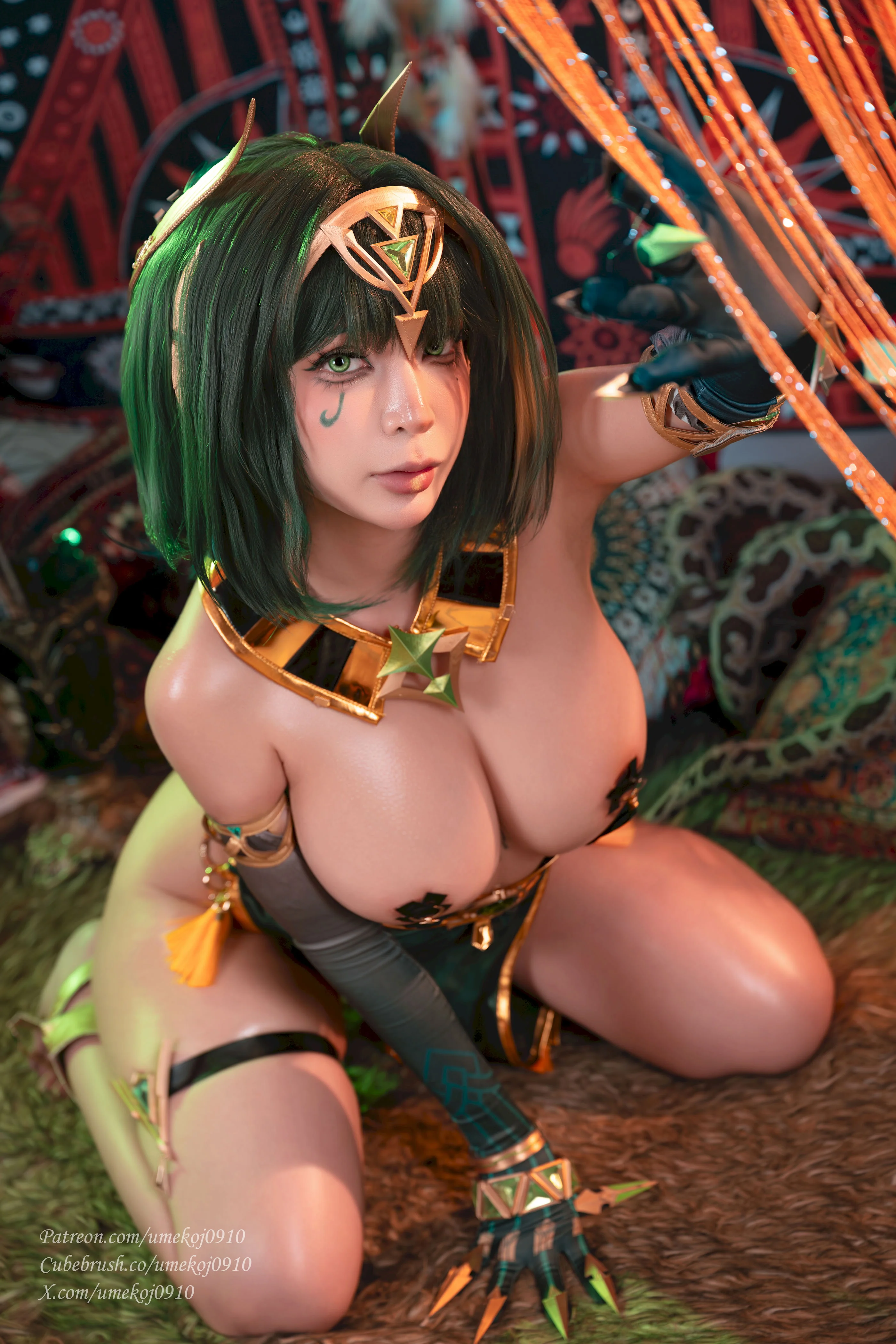 Đọc truyện hentai Tuyển tập Albums siêu phẩm Cosplay - Chap 1402 - Umeko Y - Nefer Women Impact