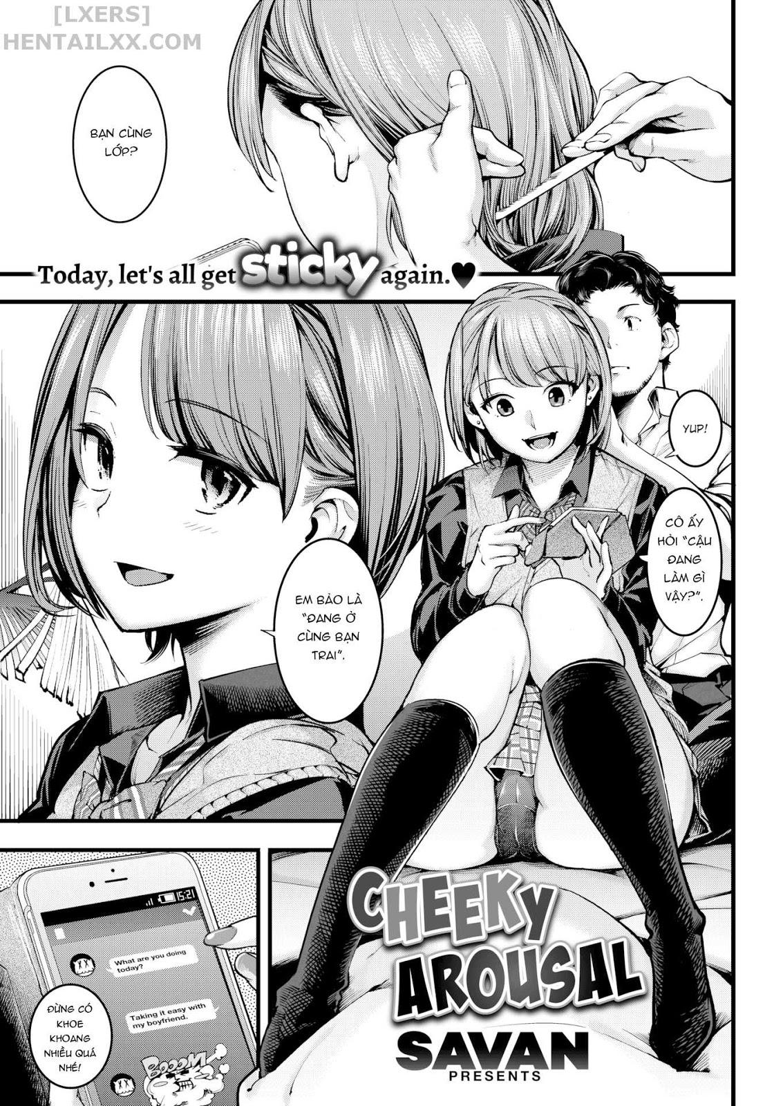 Đọc truyện hentai Cheeky Arousal - Oneshot