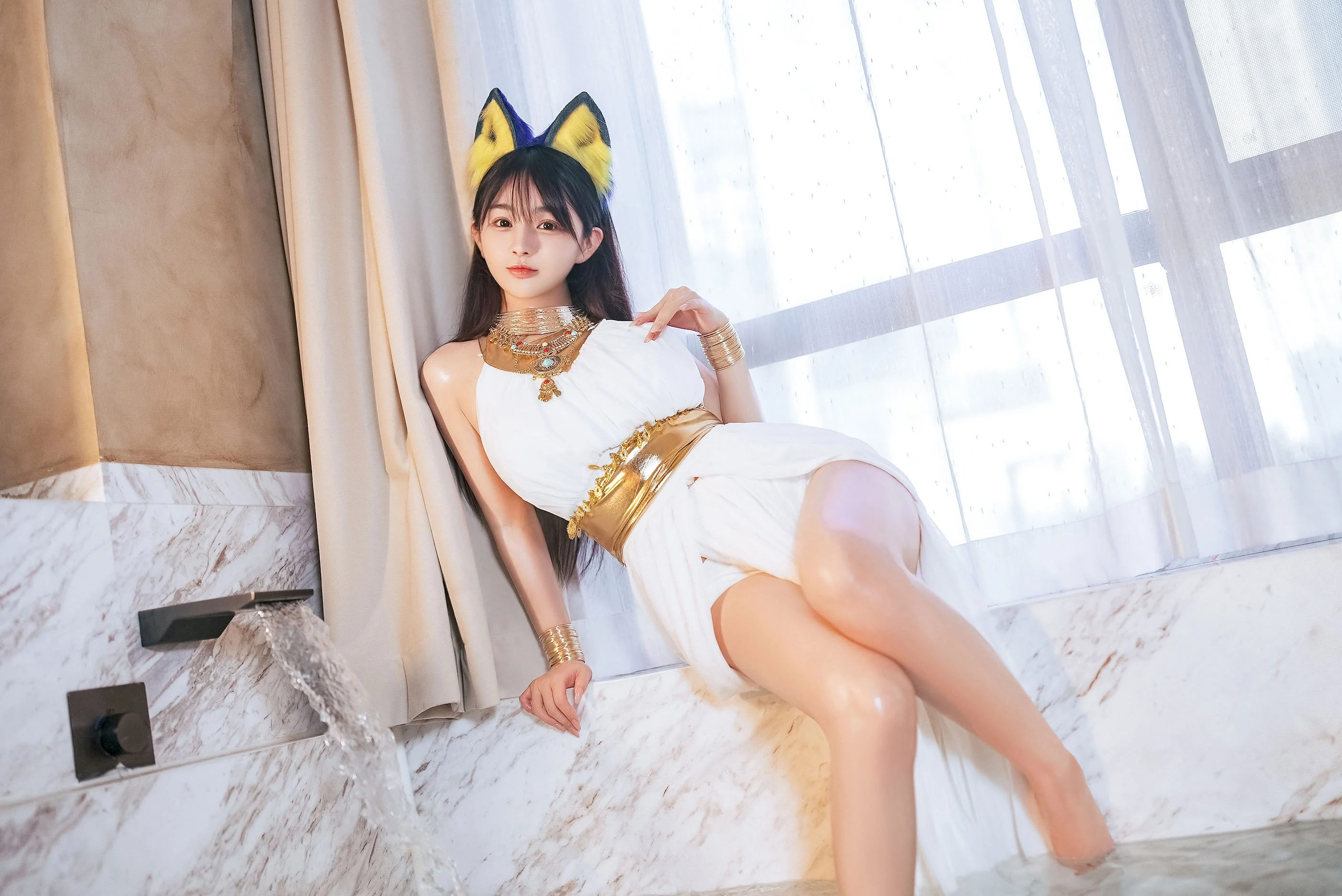 Đọc truyện hentai Tuyển tập Albums siêu phẩm Cosplay - Chap 1405 - [Nene Sakurai] Egyptian Cat