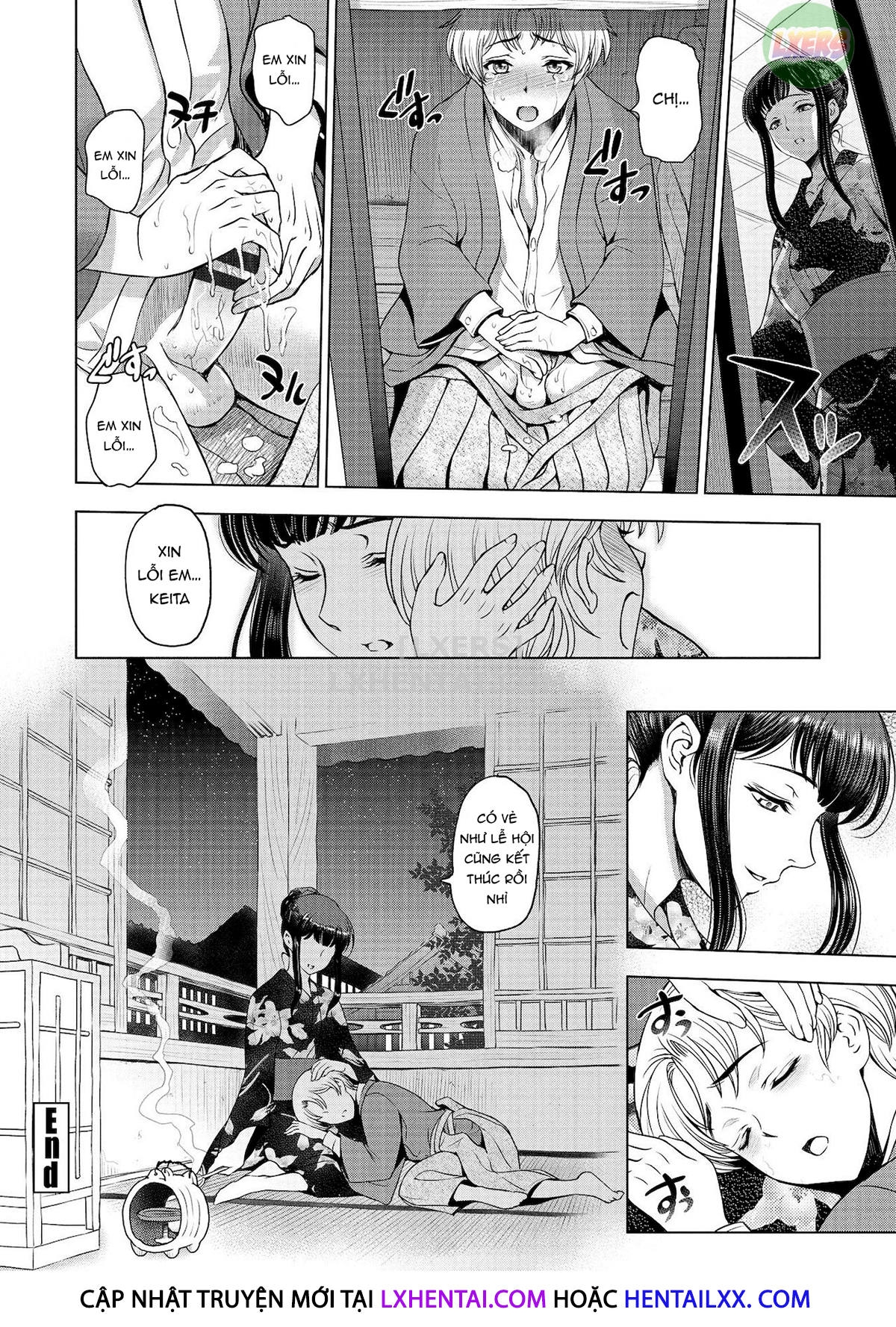 Đọc truyện hentai Chị gái siêu dâm đãng - Chap 7