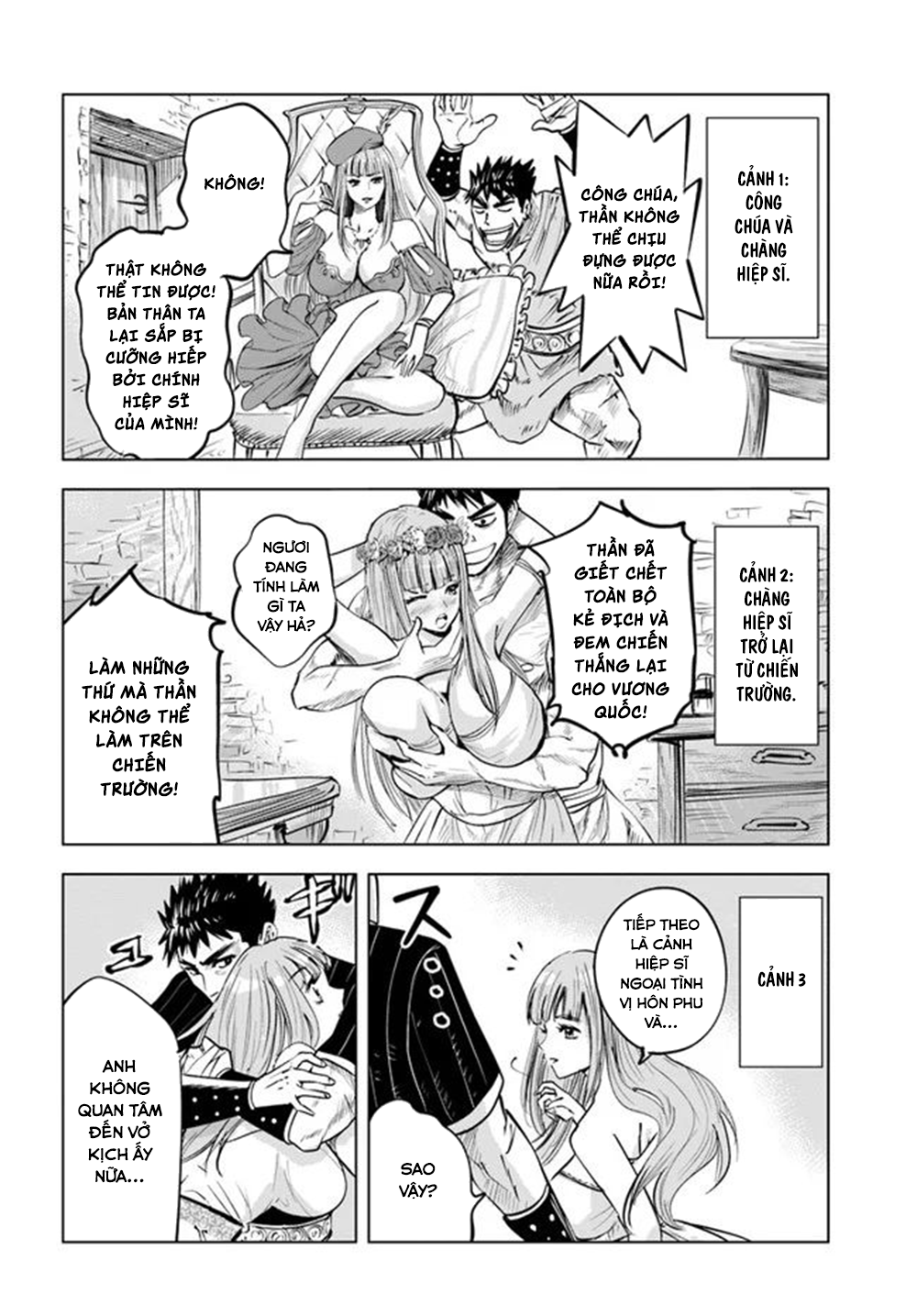 Đọc truyện hentai Hành trình chịch dạo của của máy dập cổ đại - Chap 18