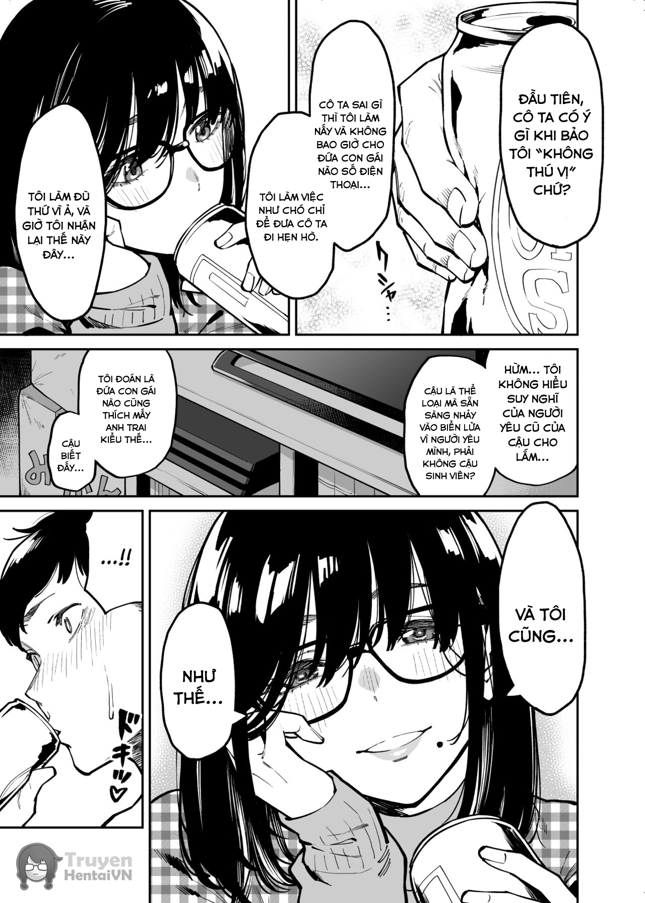 Đọc truyện hentai Comforted by the Sloppy Girl Next Door - chap 1