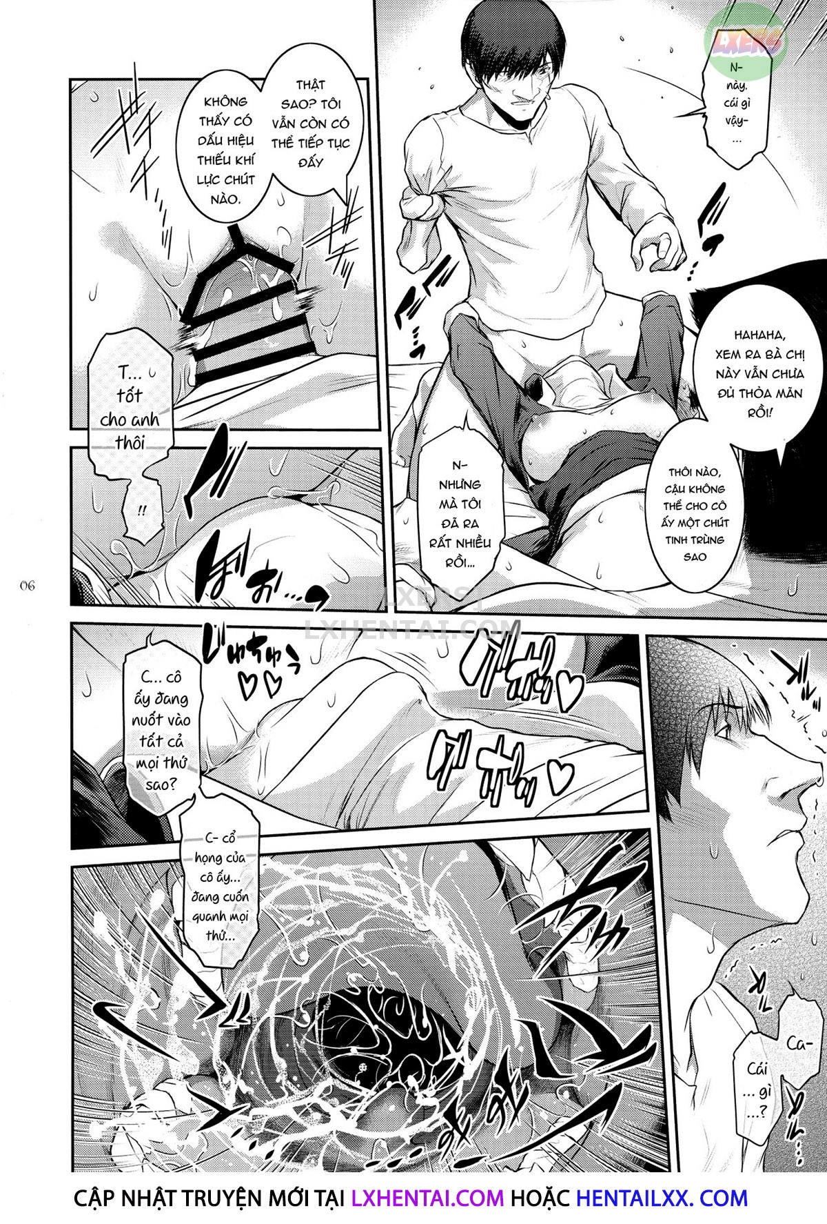 Đọc truyện hentai Kyoukai. - Chap 4