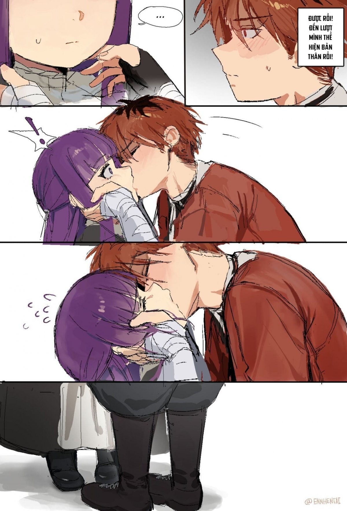 Đọc truyện hentai Fern x Stark - 1 Bắn