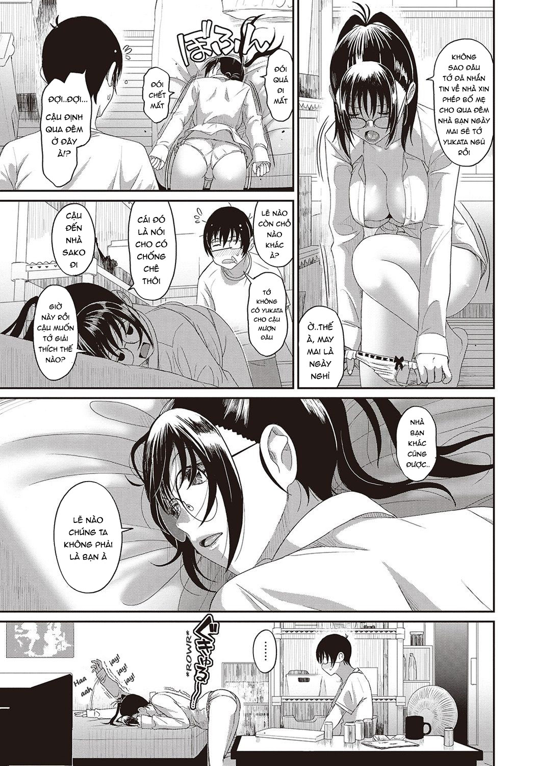 Đọc truyện hentai Nữ sinh dậy thì sớm vú to - Chap 4