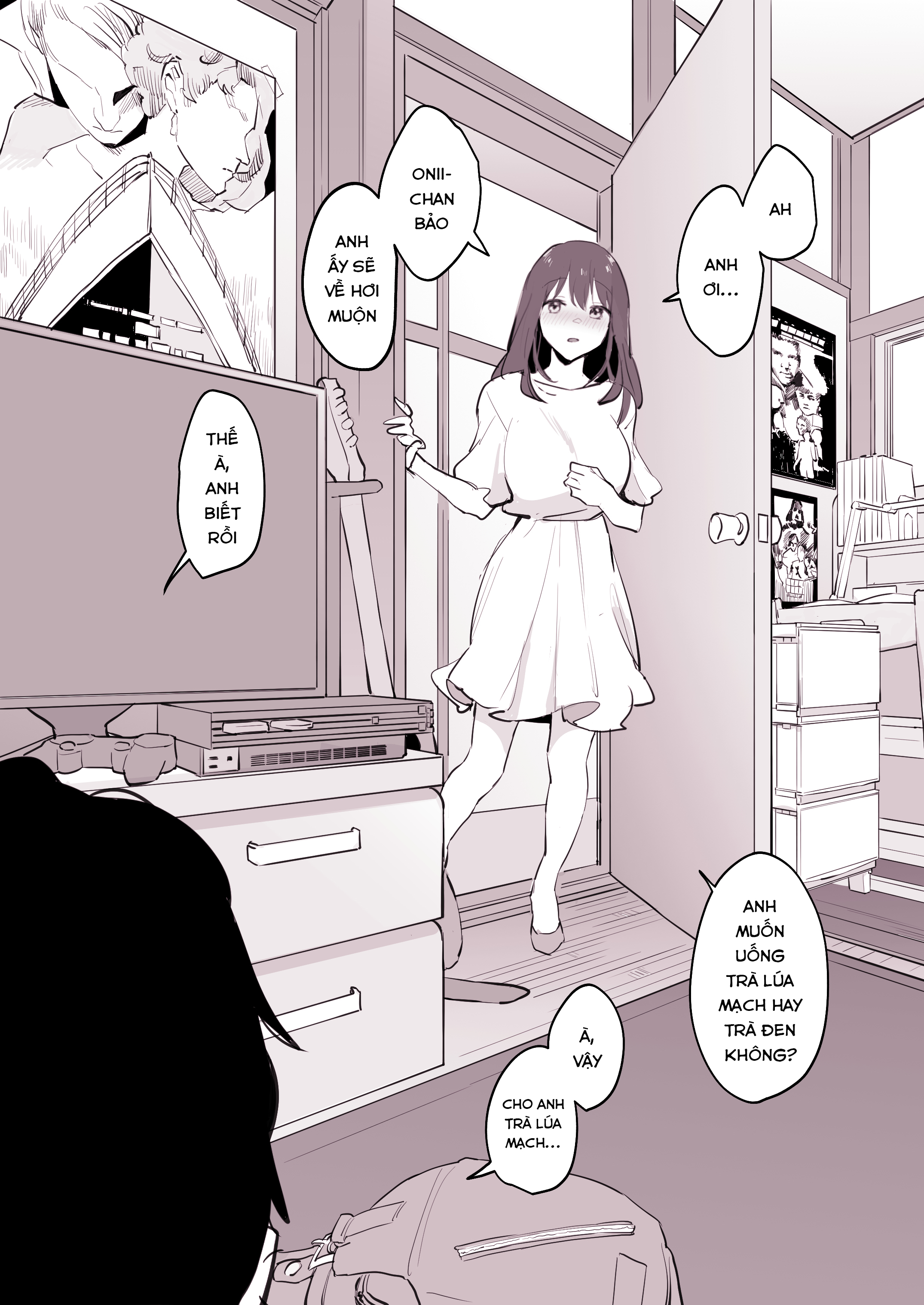 Đọc truyện hentai Em gái thằng bạn - Oneshot