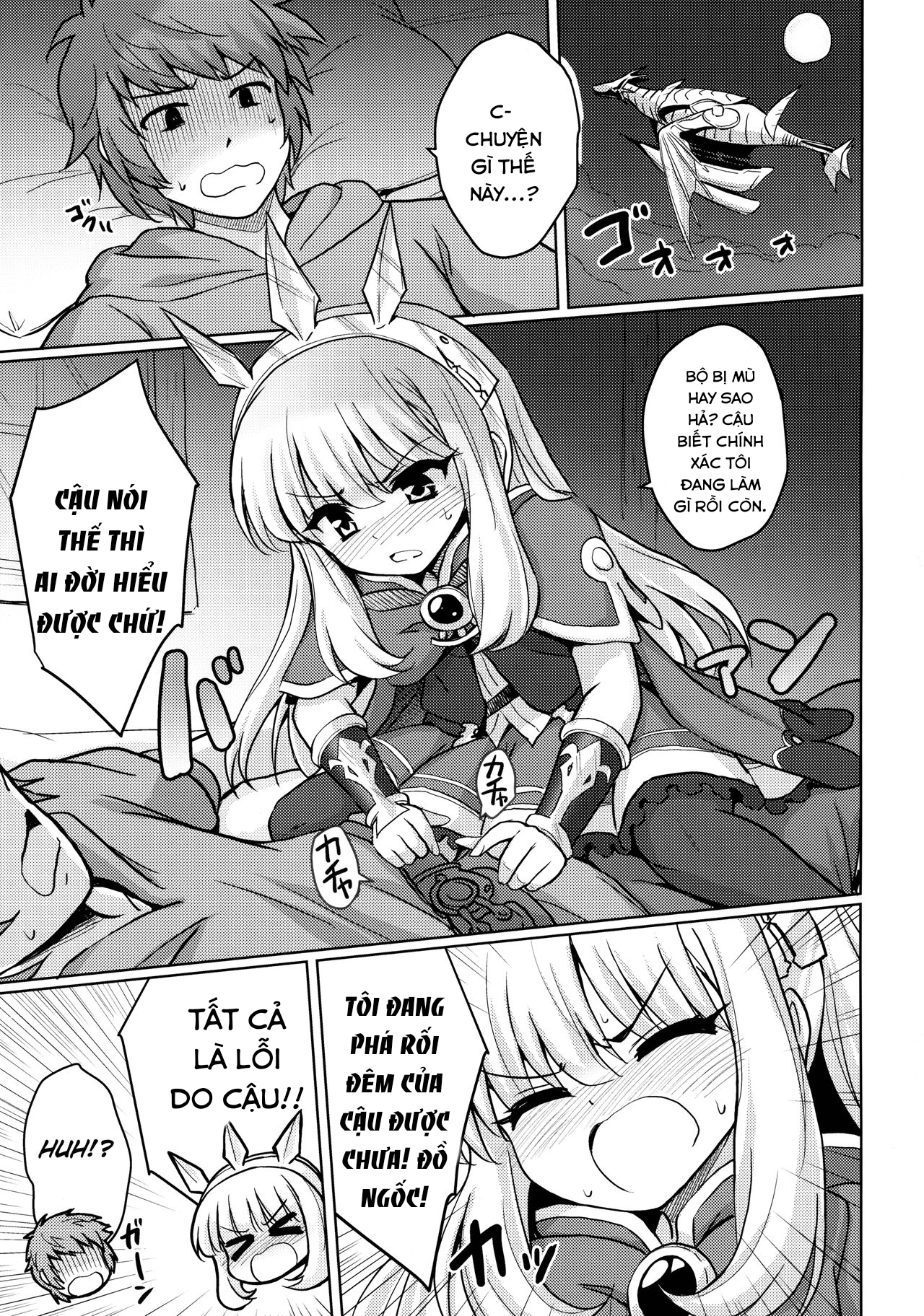 Đọc truyện hentai Tensai Bishoujo Renkinjutsushi no Kattou - Oneshot