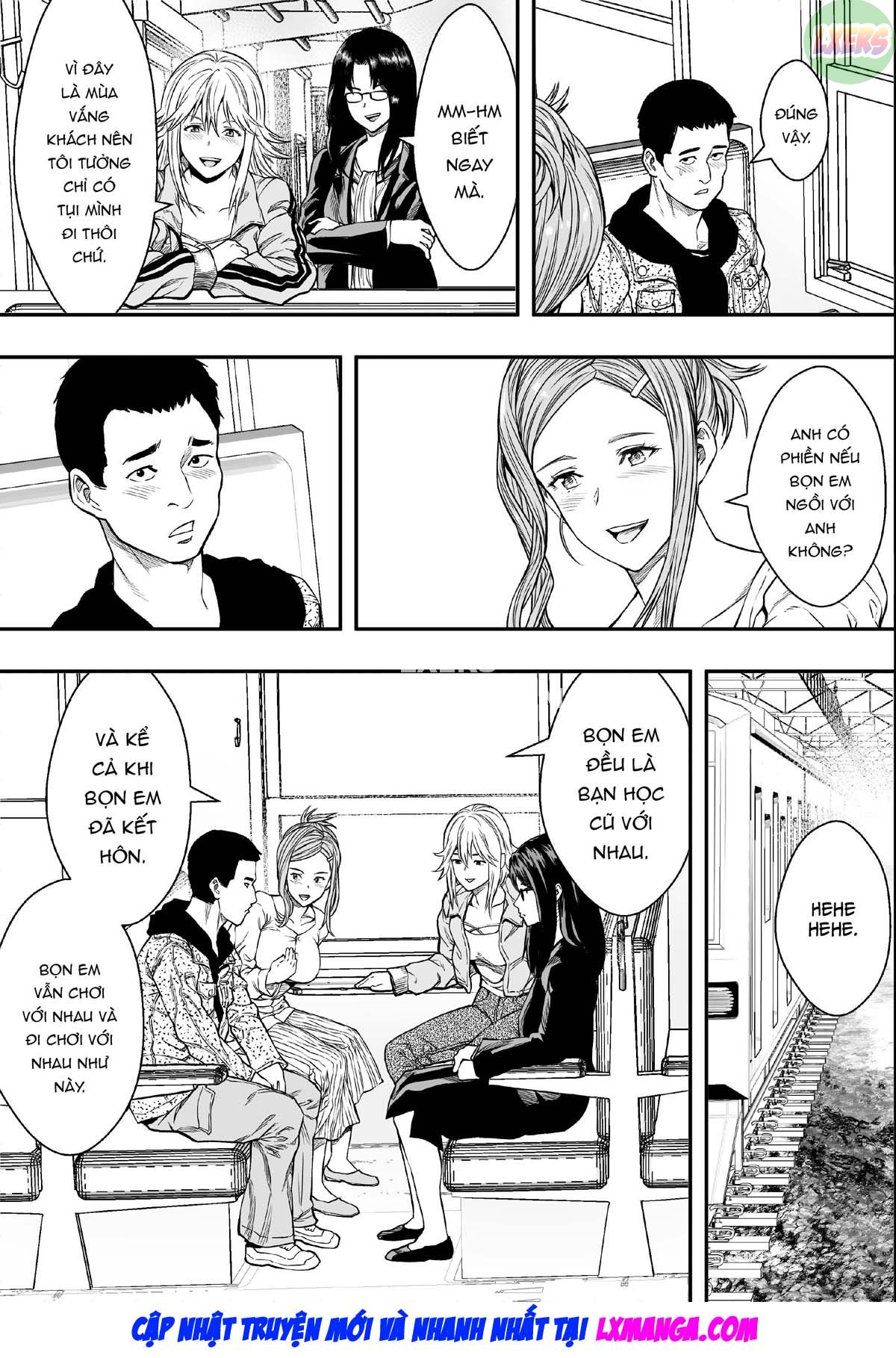 Đọc truyện hentai Chuyến du lịch suối nước nóng và những người phụ nữ có chồng vô song - Oneshot