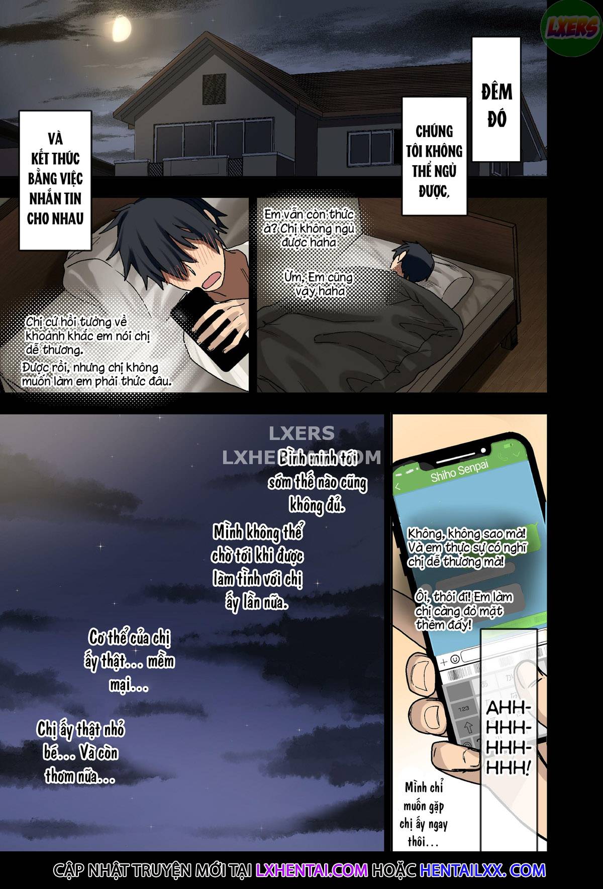 Đọc truyện hentai Vì senpai cho phép nên tôi đã làm chuyện đó với chị ấy - Chap 1 - Full Color