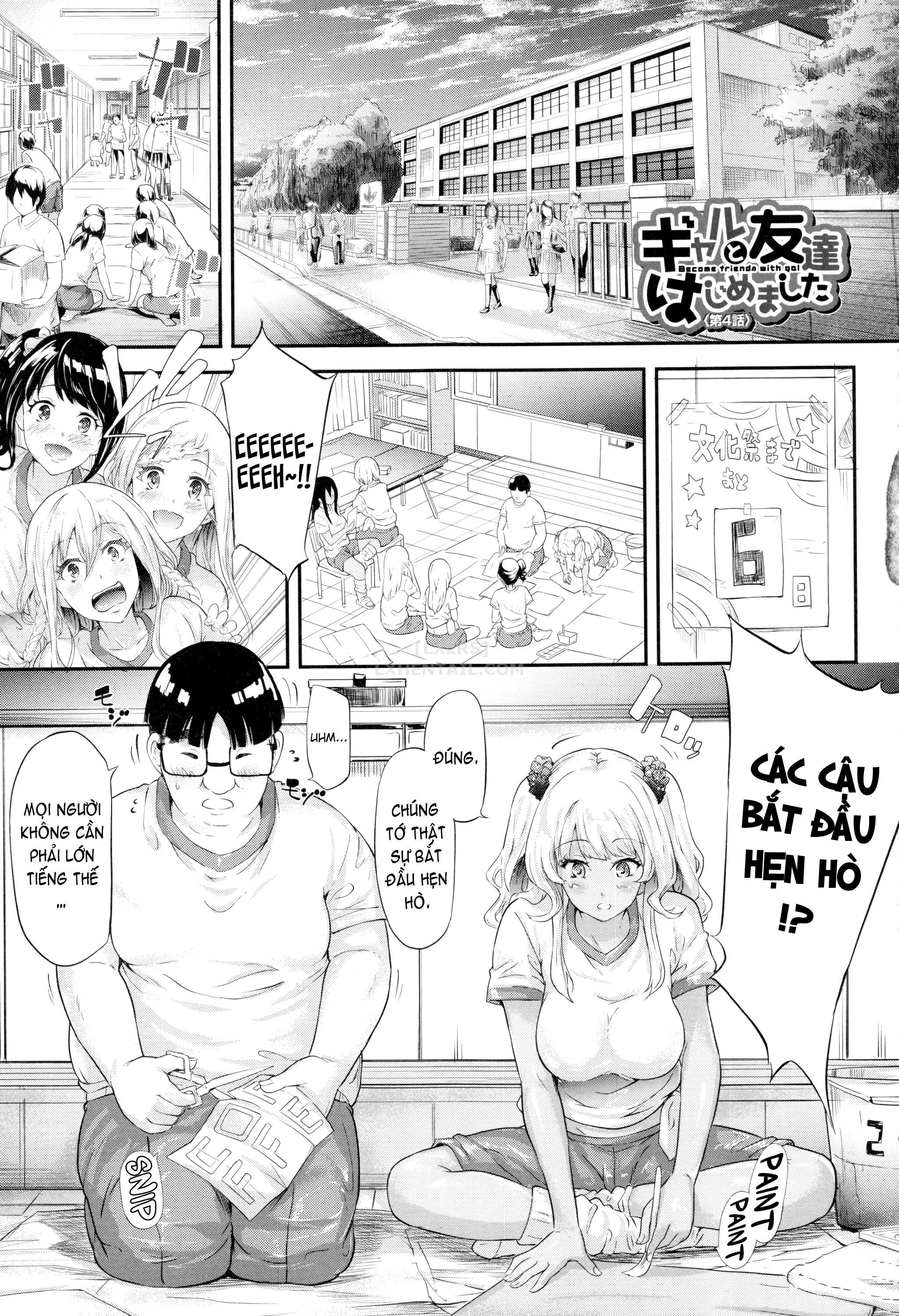 Đọc truyện hentai Gal Tomo Harem - Chap 4 - [END]