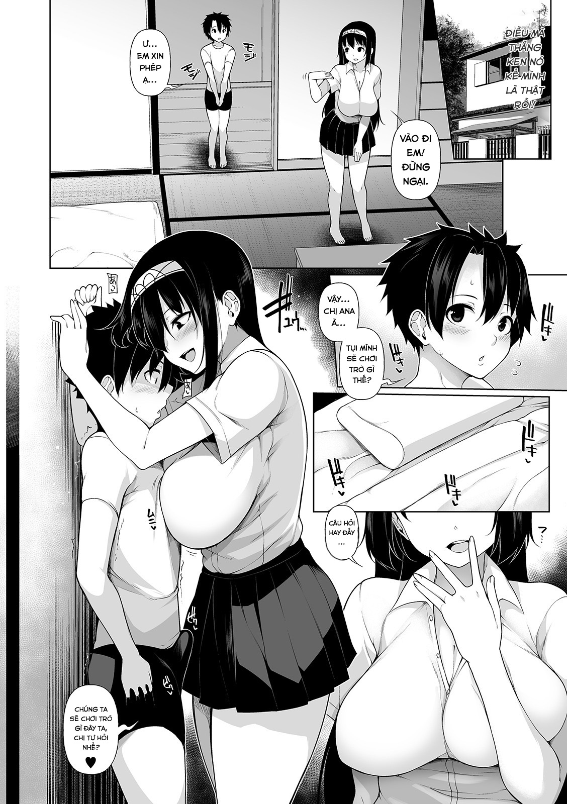 Đọc truyện hentai Inaka de! Ikkagetsu OneShota Seikatsu - Chap 1