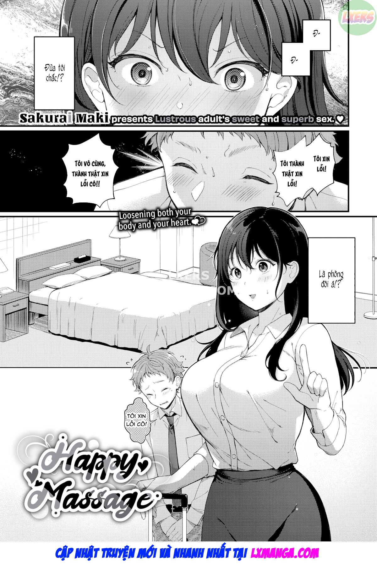Đọc truyện hentai Massage hạnh phúc - Oneshot