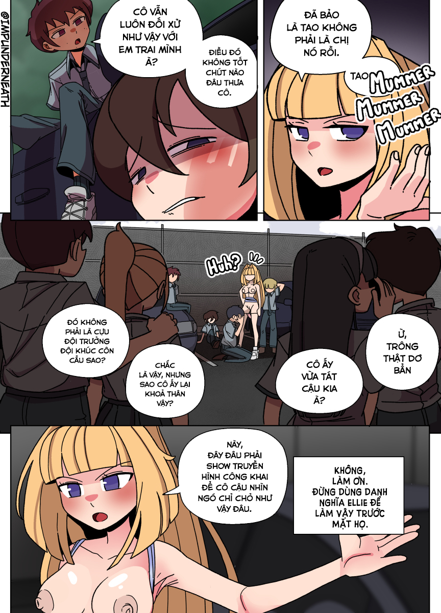 Đọc truyện hentai Bộ đồ da Ellie - Chap 3