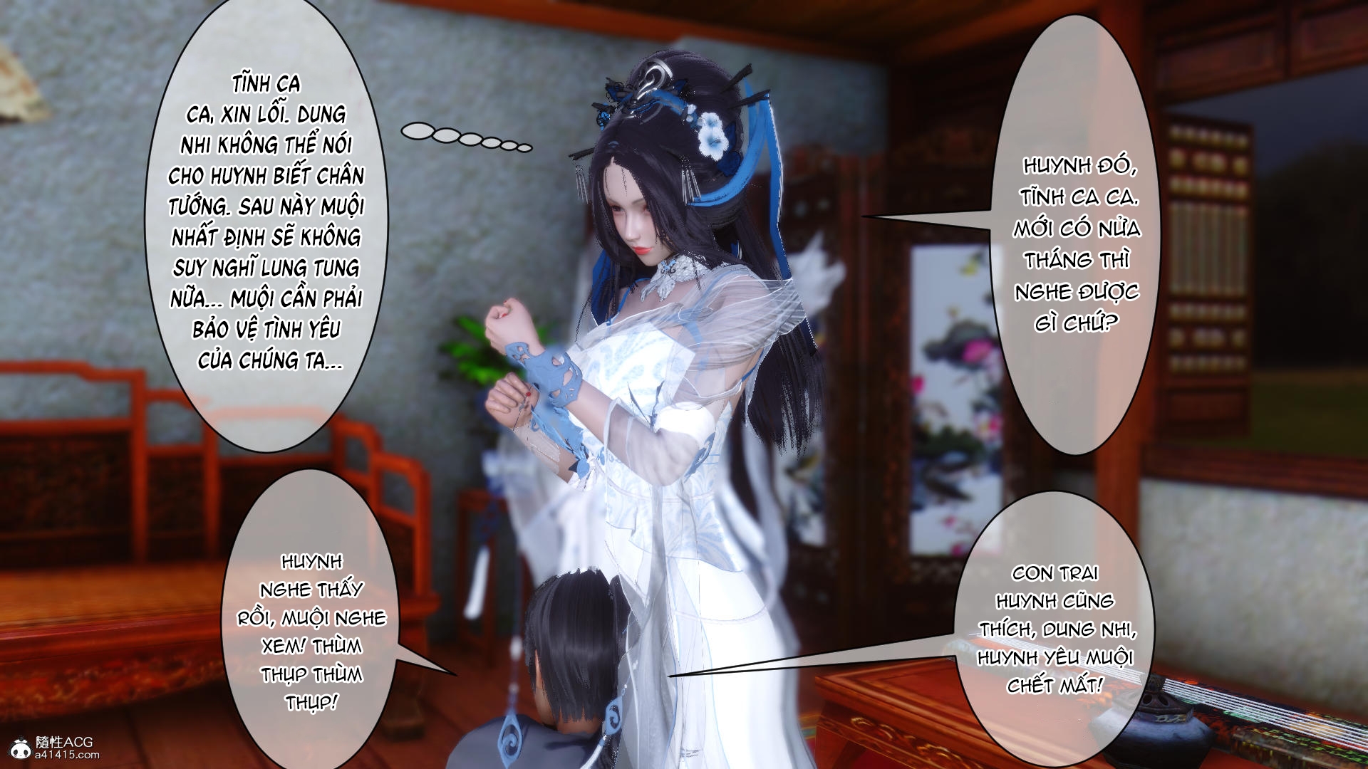 Đọc truyện hentai Huang Rong Biography - Chap 23