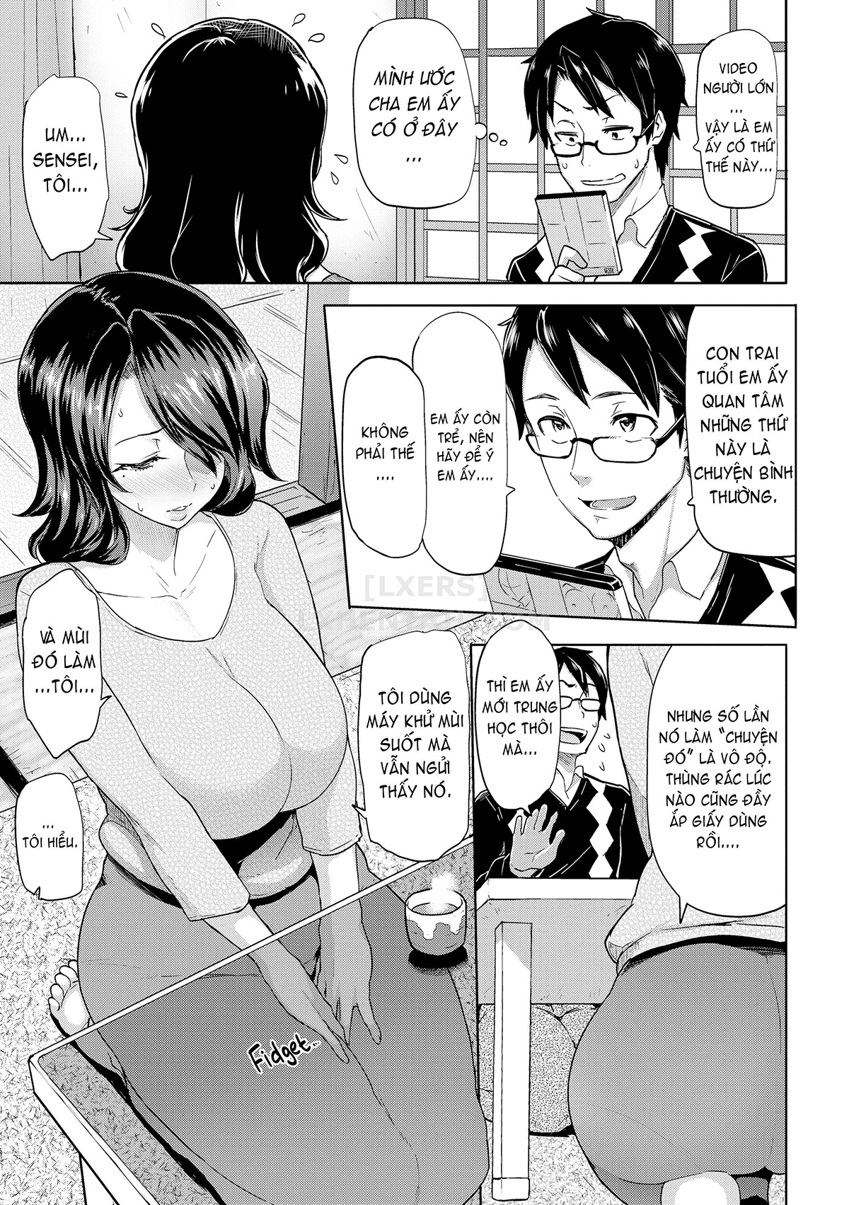 Đọc truyện hentai Let's Get Horny - Chap 8 - Home Visit Anguish