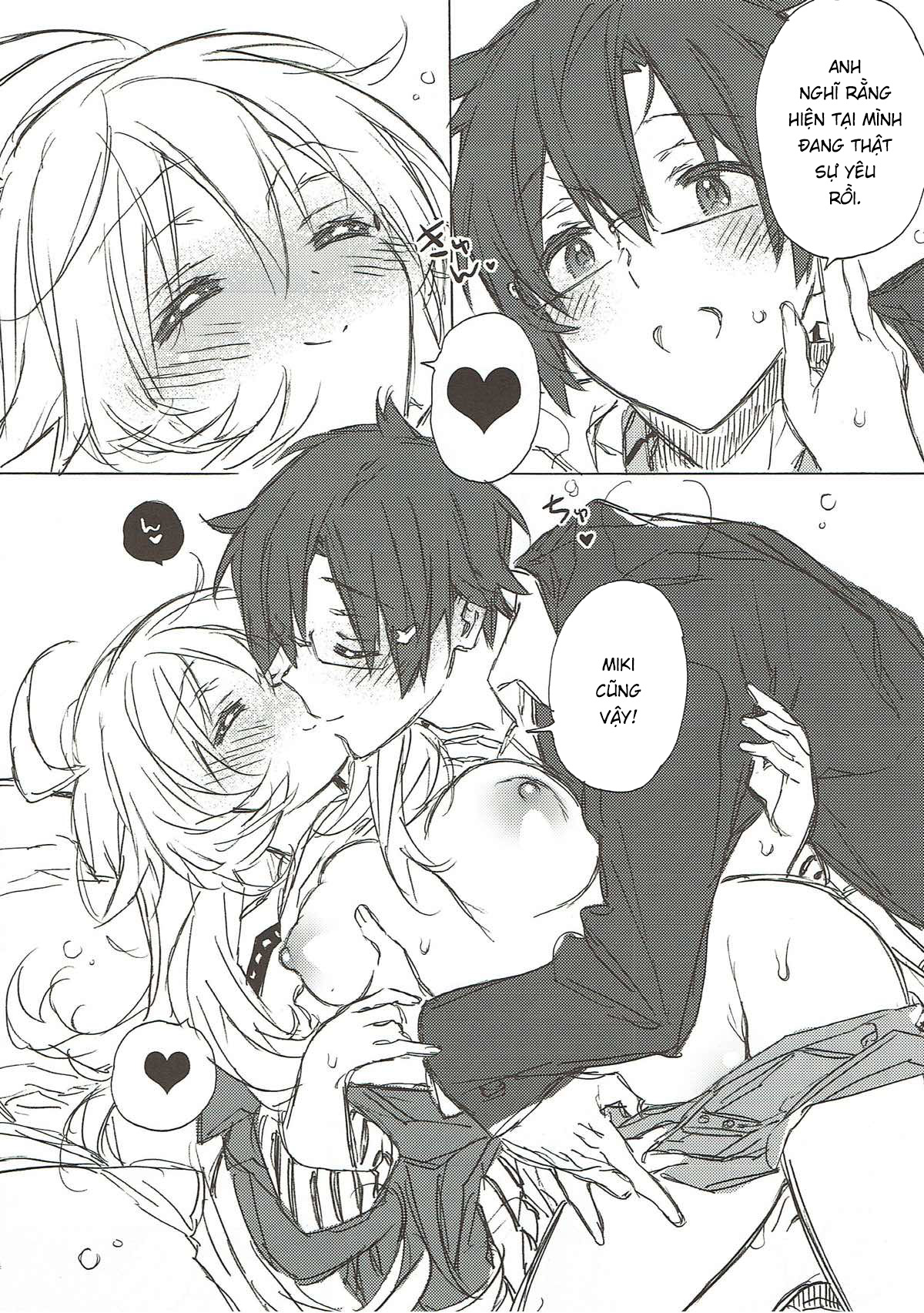 Đọc truyện hentai Miki Hoshii series - Được cưng chiều, được yêu mến