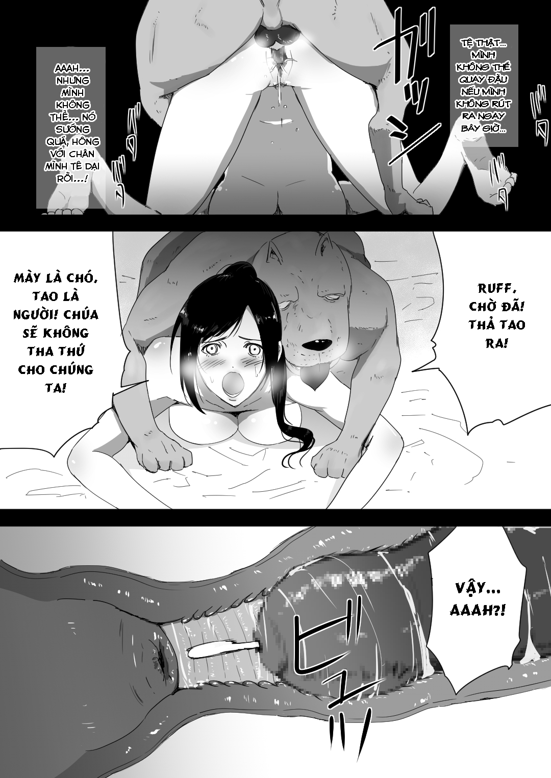 Đọc truyện hentai Wagaya ni Inu ga Yattekita - Oneshot