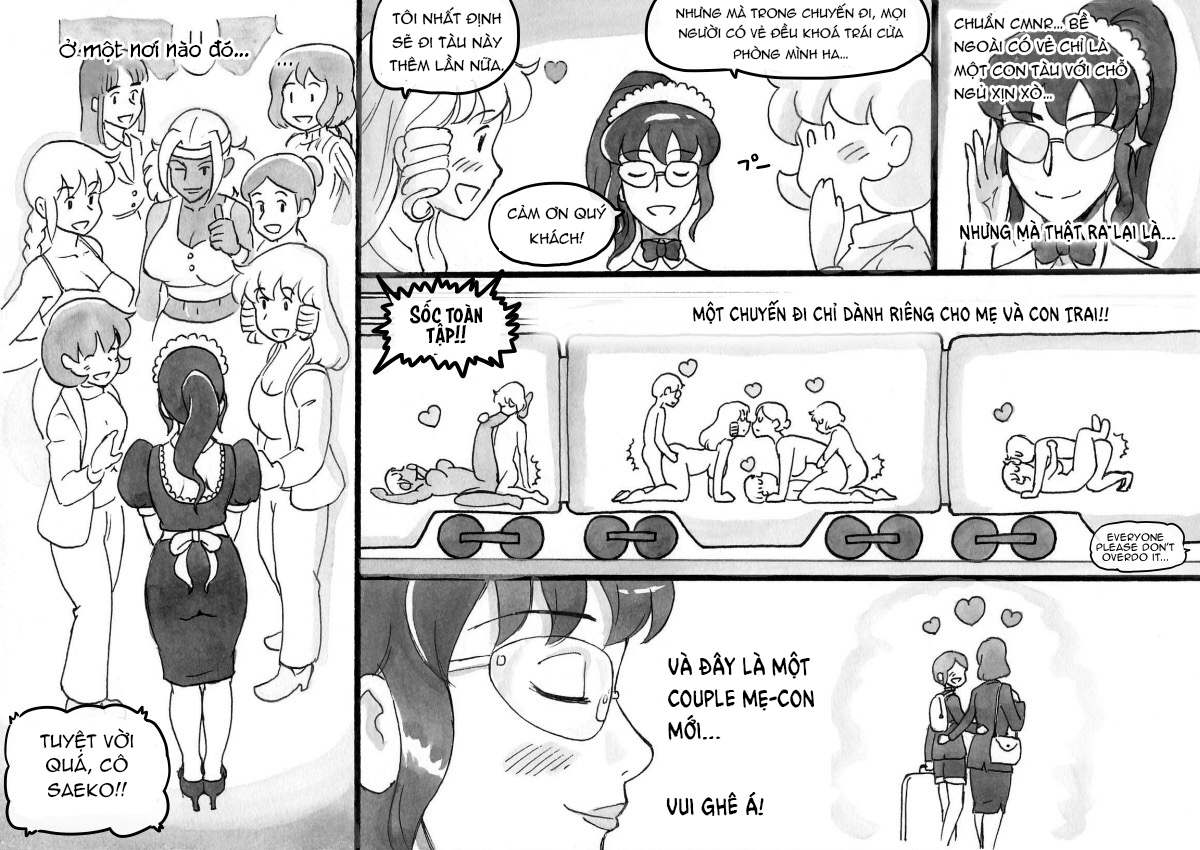 Đọc truyện hentai Chuyến tàu mơ ước - Chap 3