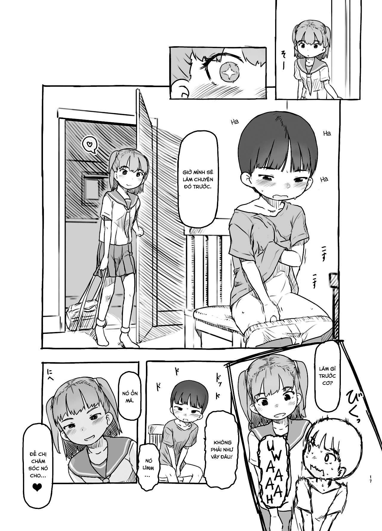 Đọc truyện hentai Tomodachi no Otouto ga Kawaii no de - Oneshot