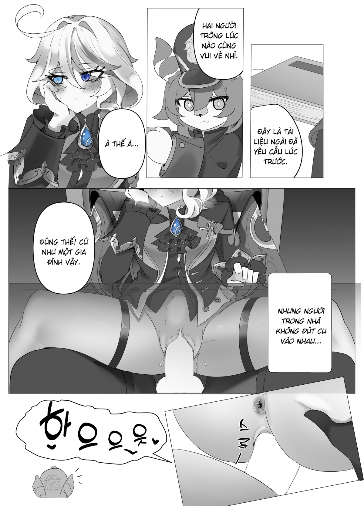 Đọc truyện hentai Công cốc - Thuỷ long tập vào đời làm người