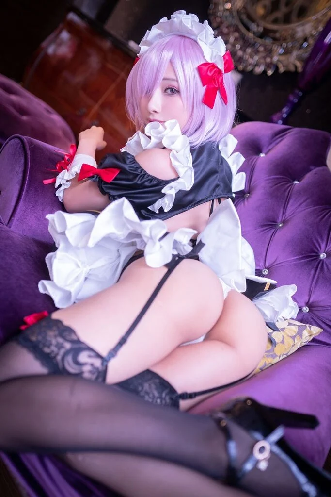 Đọc truyện hentai Tuyển tập Albums siêu phẩm Cosplay - Chap 37 - Mashu & Tamamo