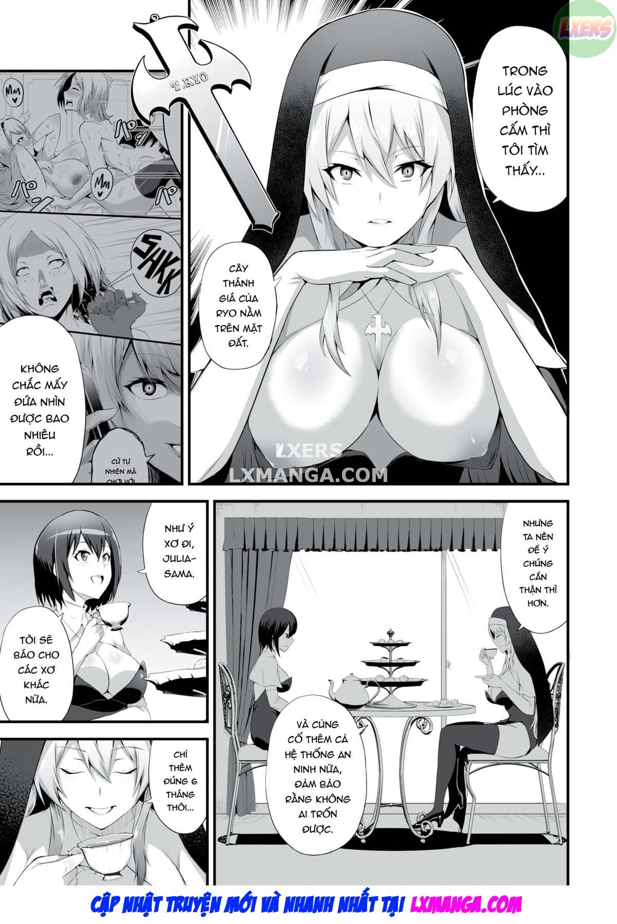 Đọc truyện hentai Nhà tù vắt sữa - Chap 4