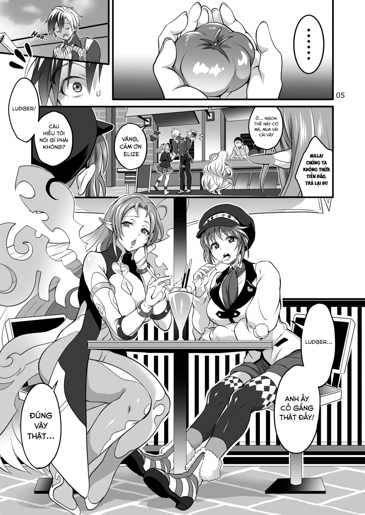 Đọc truyện hentai Happou Bijin Kyoku (Tales of Xillia) - Chap 1