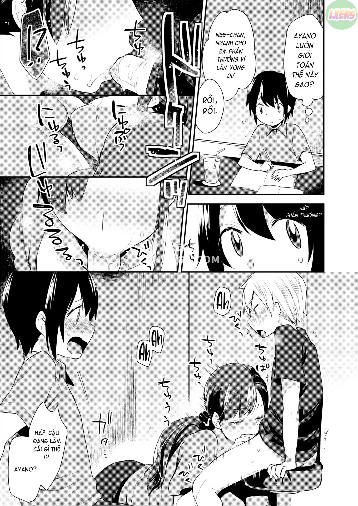 Đọc truyện hentai Phần thưởng của chị gái - Oneshot