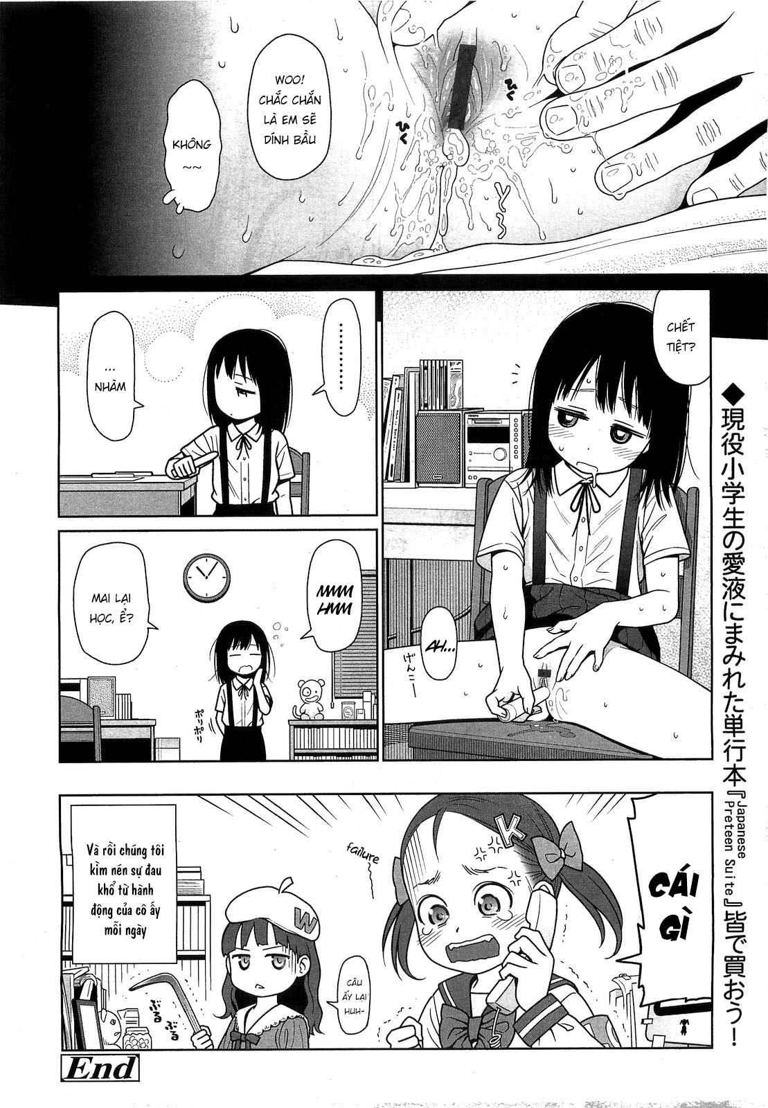 Đọc truyện hentai Japanese Preteen Suite - Chap 8: End