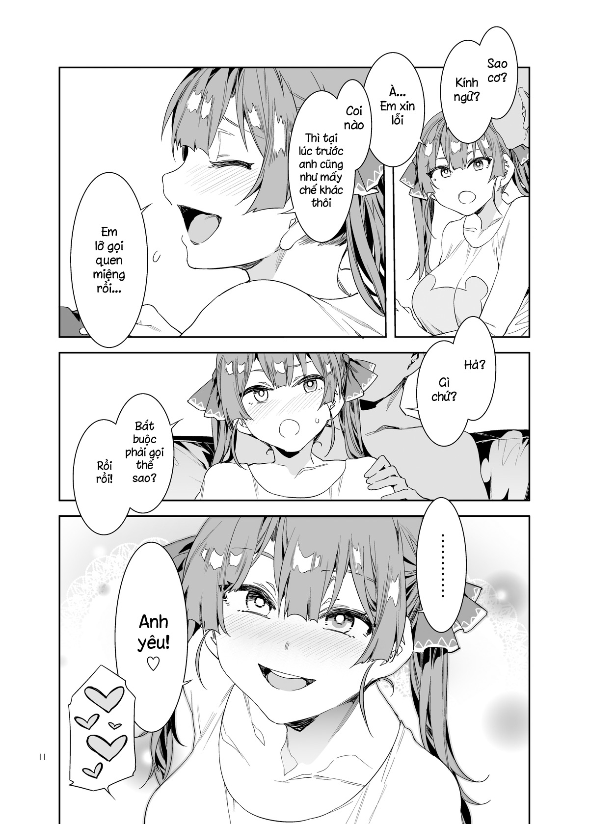 Đọc truyện hentai Senchou wa Ichimi ...Kimi... no Okusan ni Narimashita - Oneshot