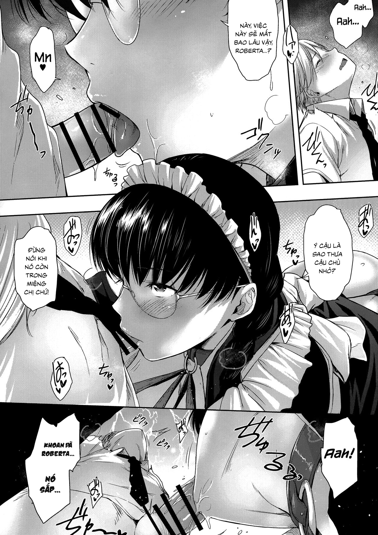 Đọc truyện hentai Maid No Tsutome - Oneshot - Có che