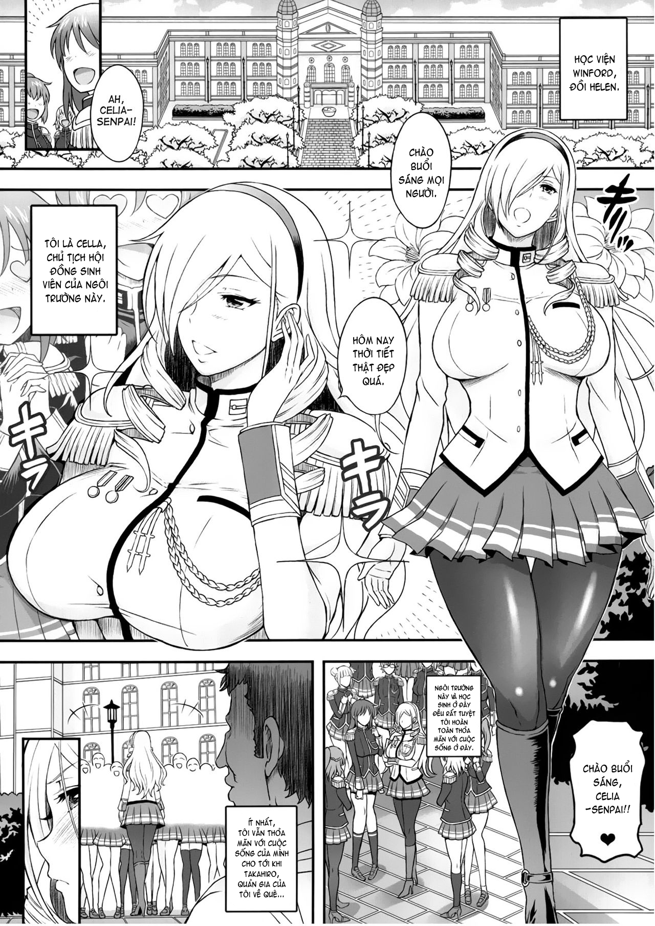 Đọc truyện hentai High Class Female Knight - Chap 1