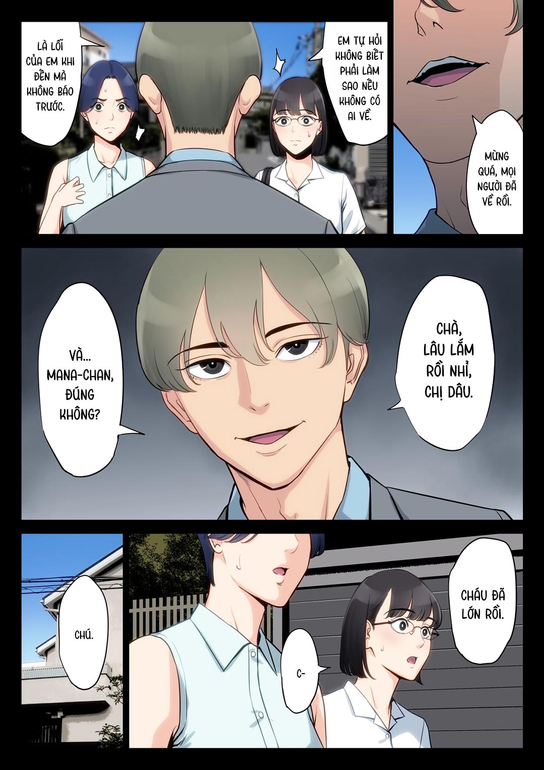 Đọc truyện hentai Tôi, mẹ và chú - Chap 1