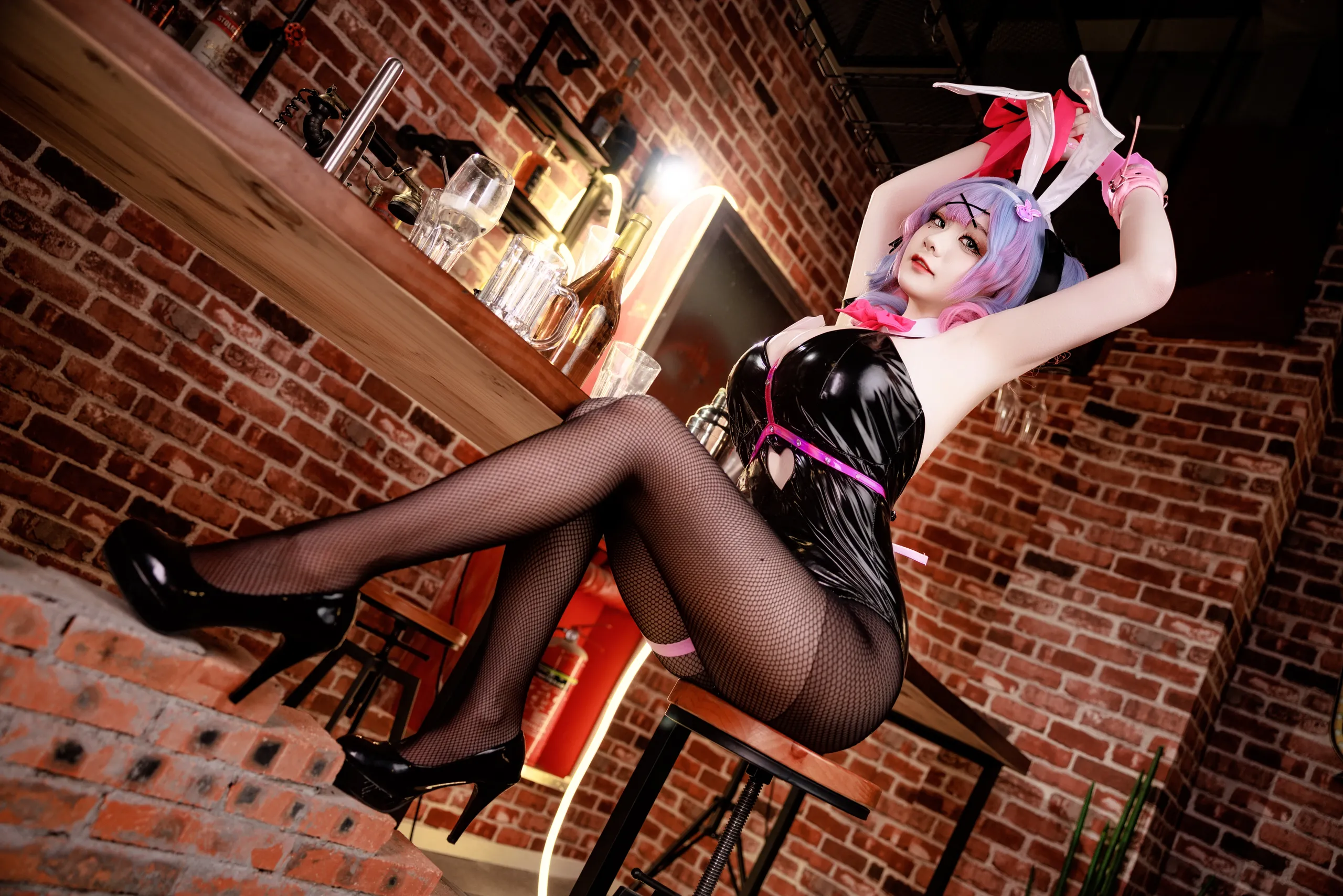 Đọc truyện hentai Tuyển tập Albums siêu phẩm Cosplay - Chap 1107 - A Xuexue - VOCALOID Hatsune Miku Rabbit Hole