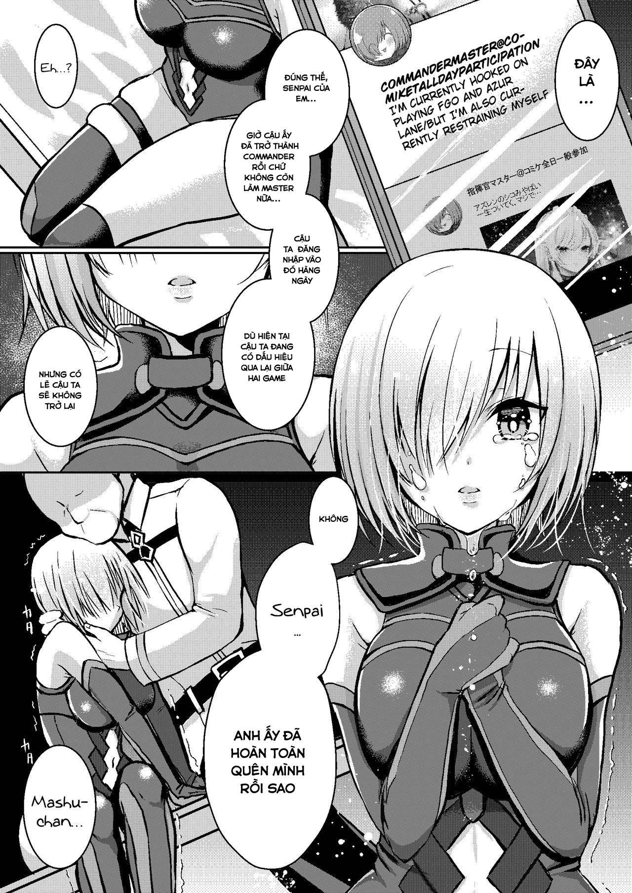 Đọc truyện hentai Senpai ga Sabishiku Saseru kara Ikenain desu yo? - Oneshot