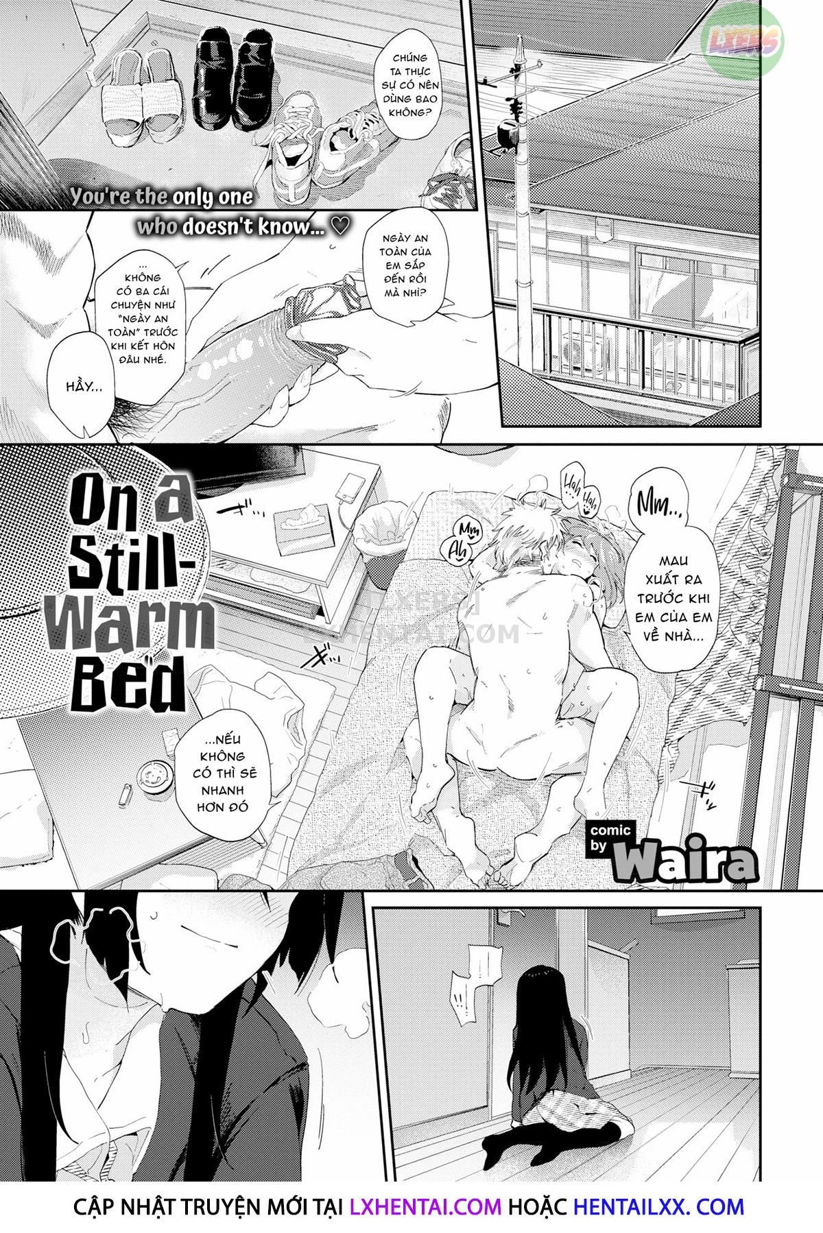 Đọc truyện hentai Gap in my Heart - Chap 8 - On a Still-Warm Bed