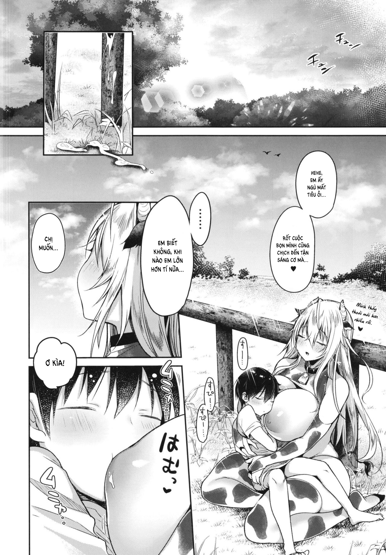 Đọc truyện hentai Makiba no Bonyuu Nikki - Chap 4